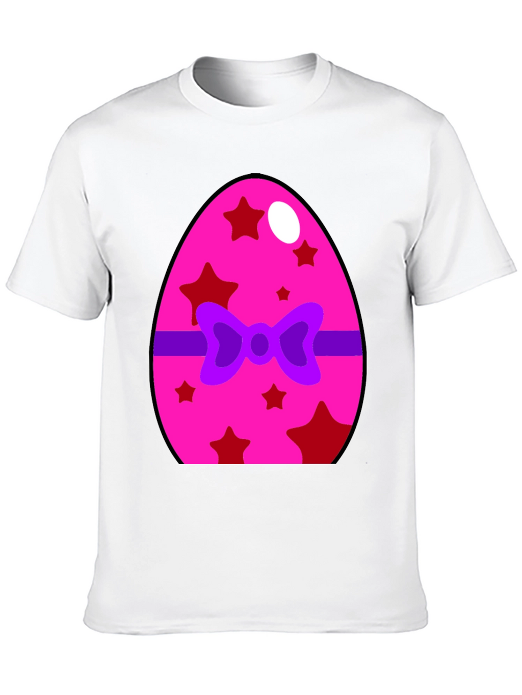 Festive Easter Egg Bow T-Shirt