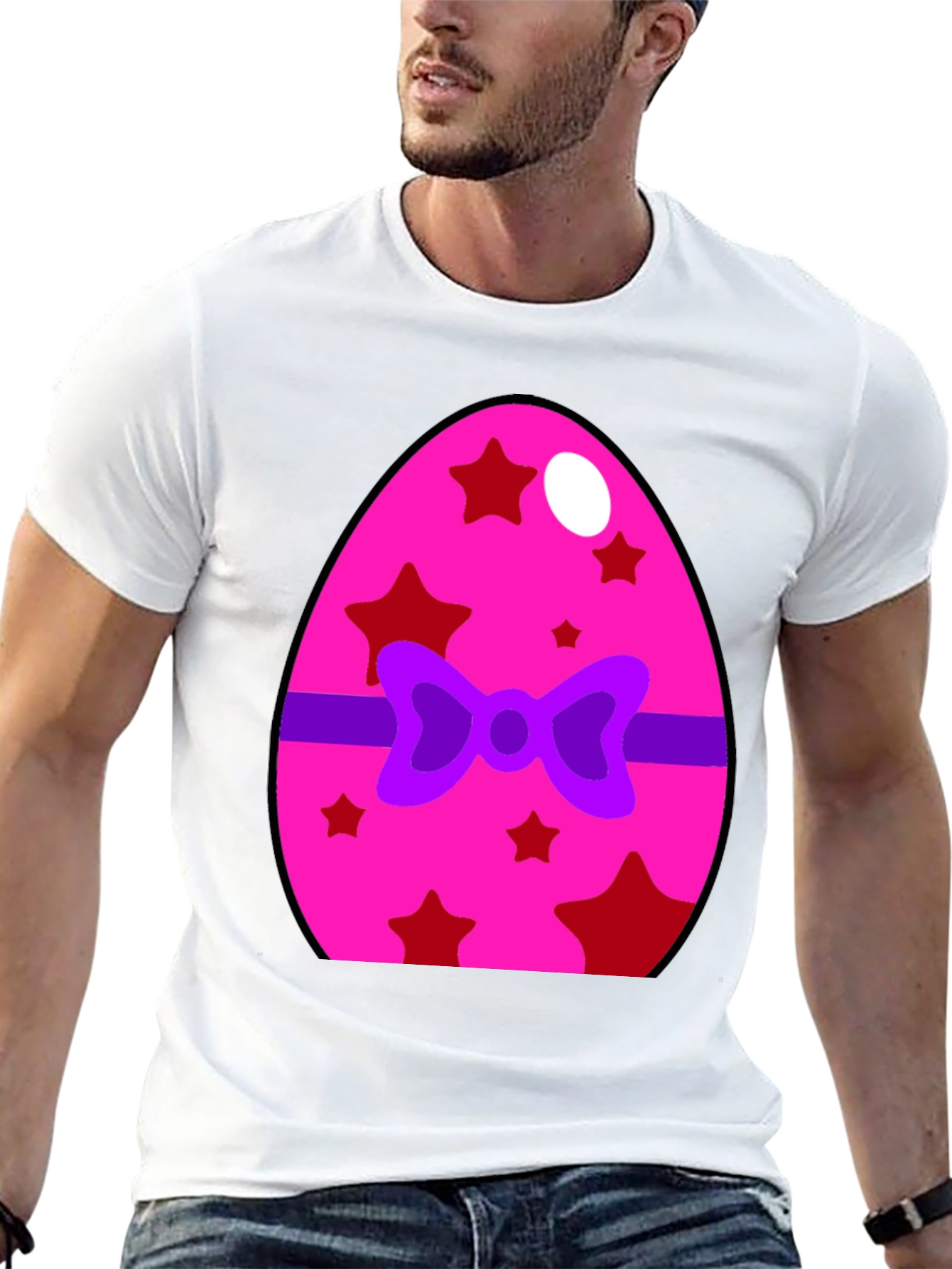 Festive Easter Egg Bow T-Shirt
