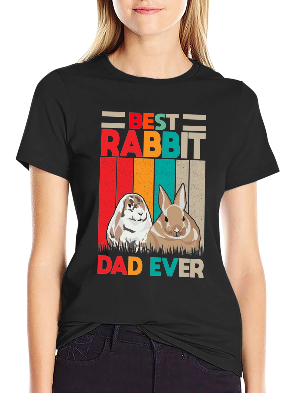 Best Rabbit Dad Ever T-Shirt