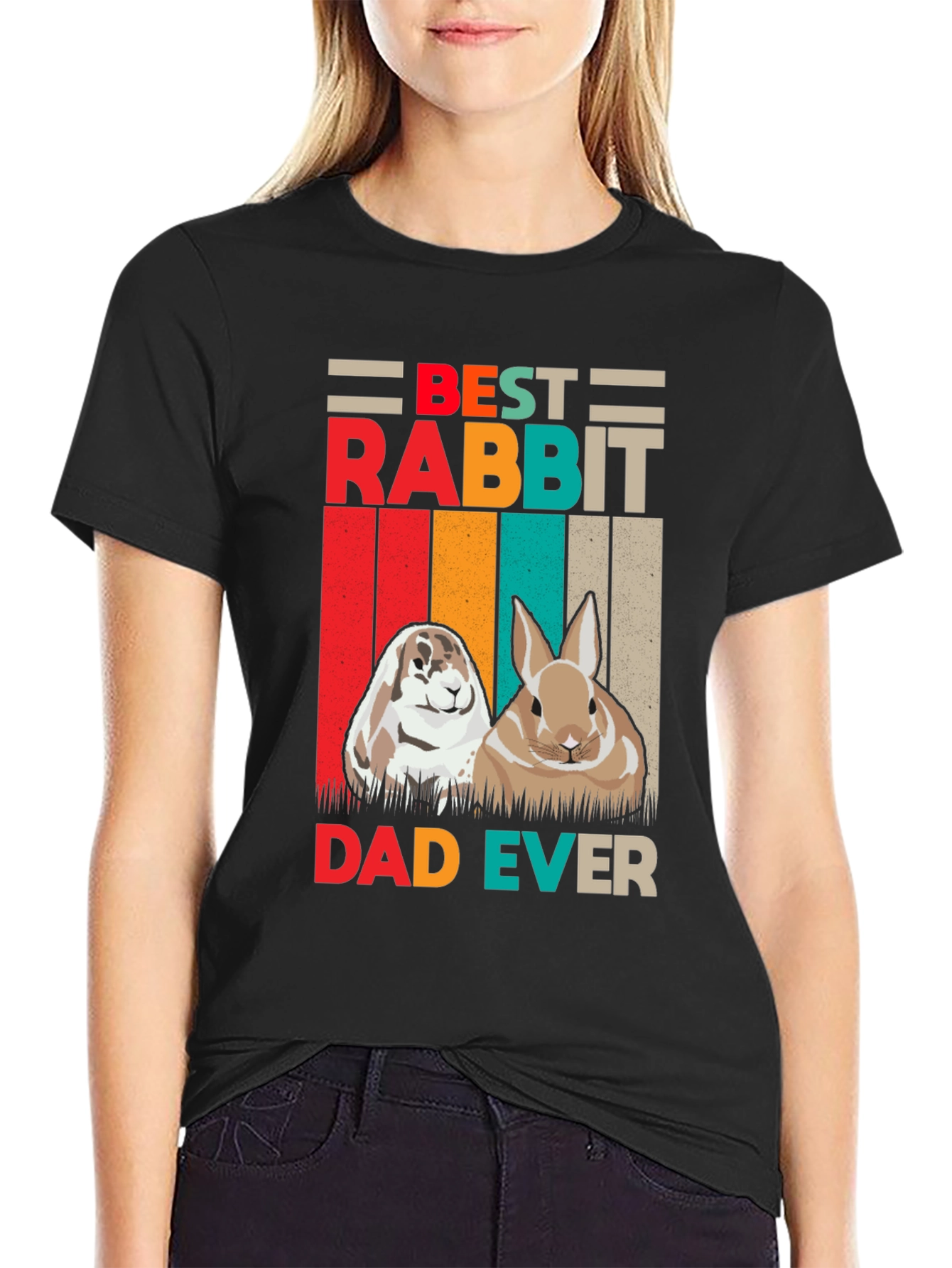 Best Rabbit Dad Ever T-Shirt