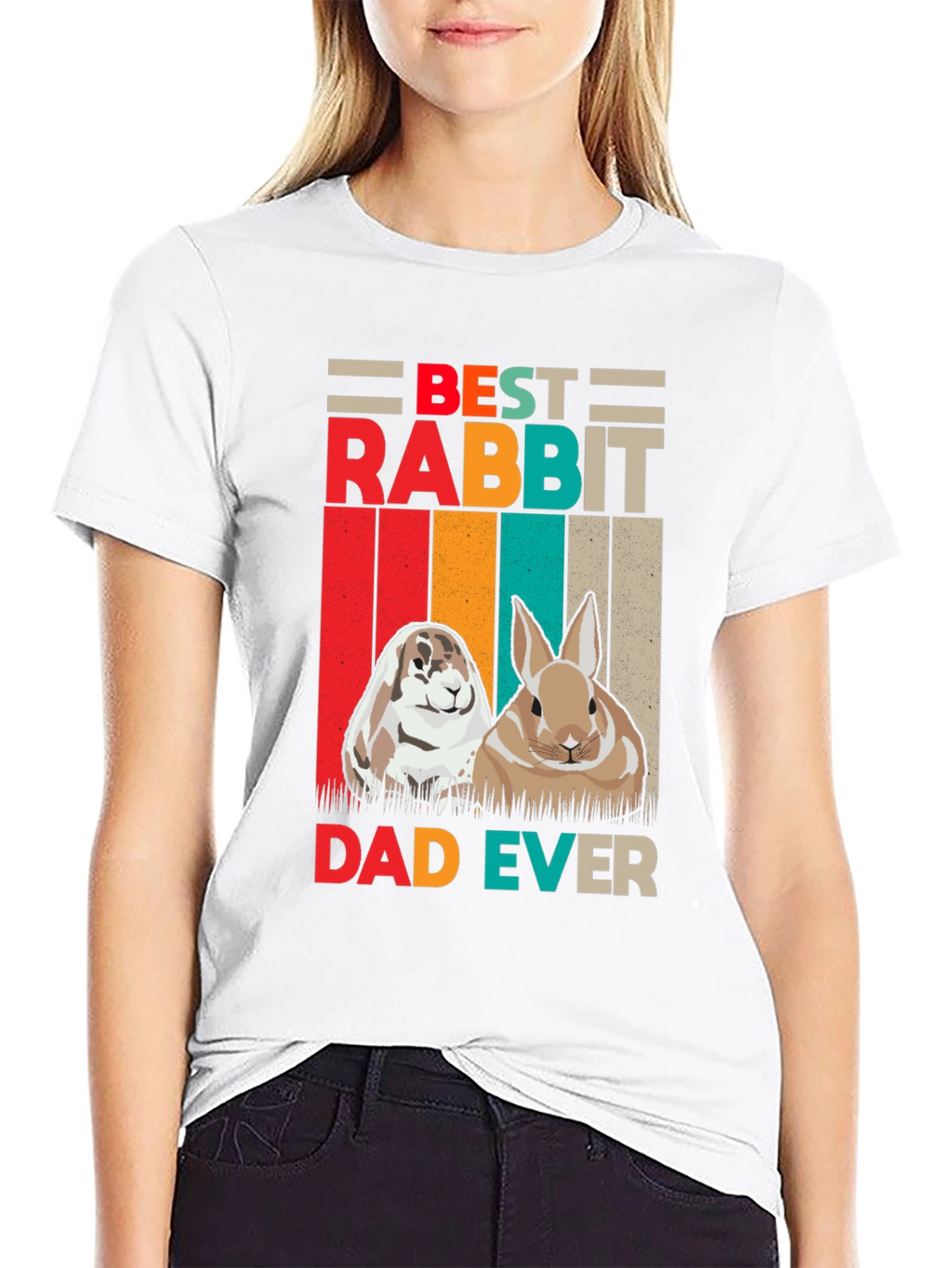 Best Rabbit Dad Ever T-Shirt