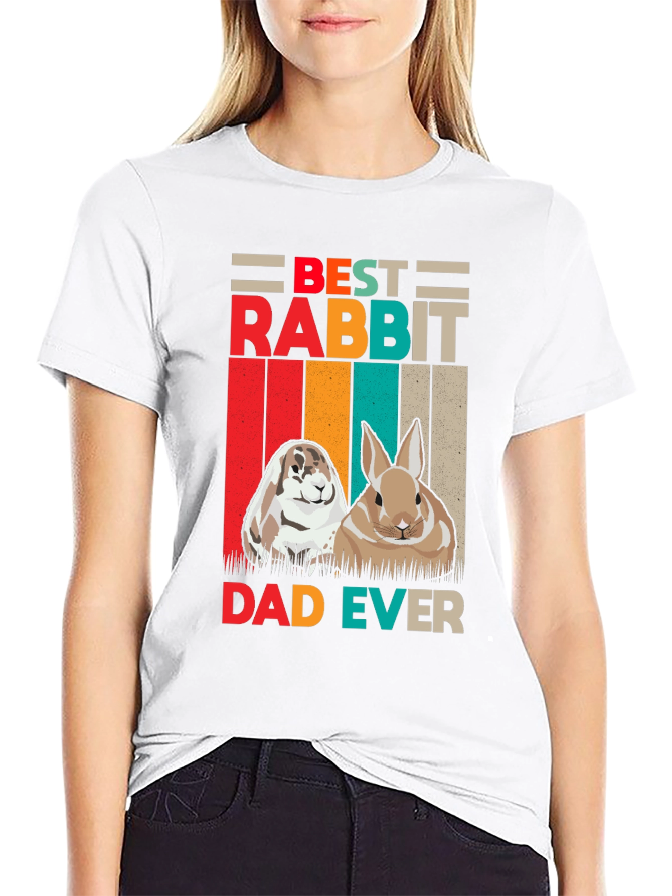 Best Rabbit Dad Ever T-Shirt