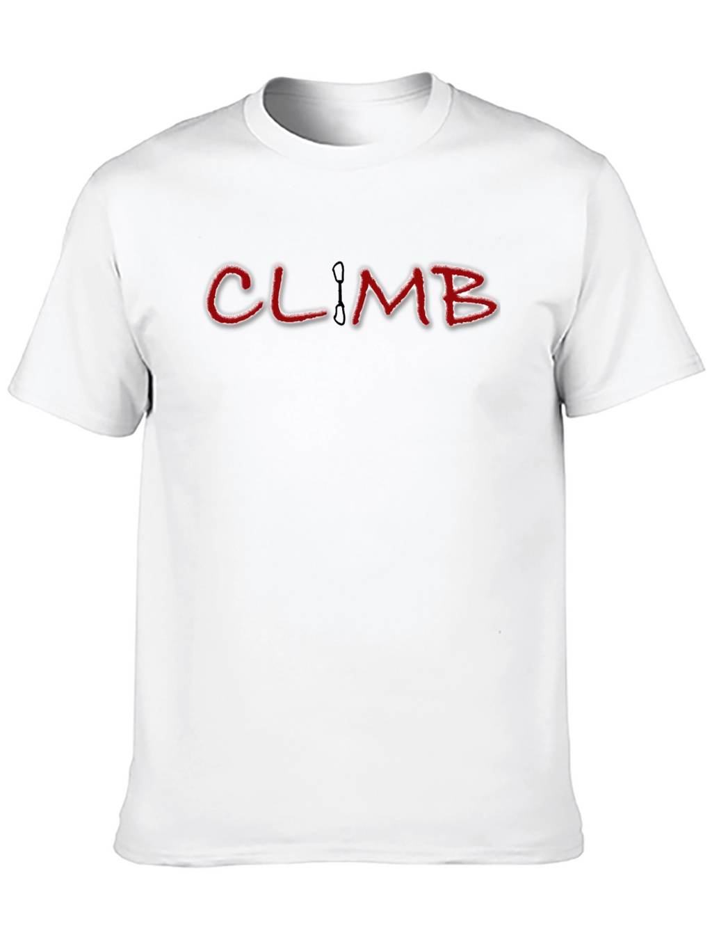 Climb Graphic Tee - Black Cotton Blend