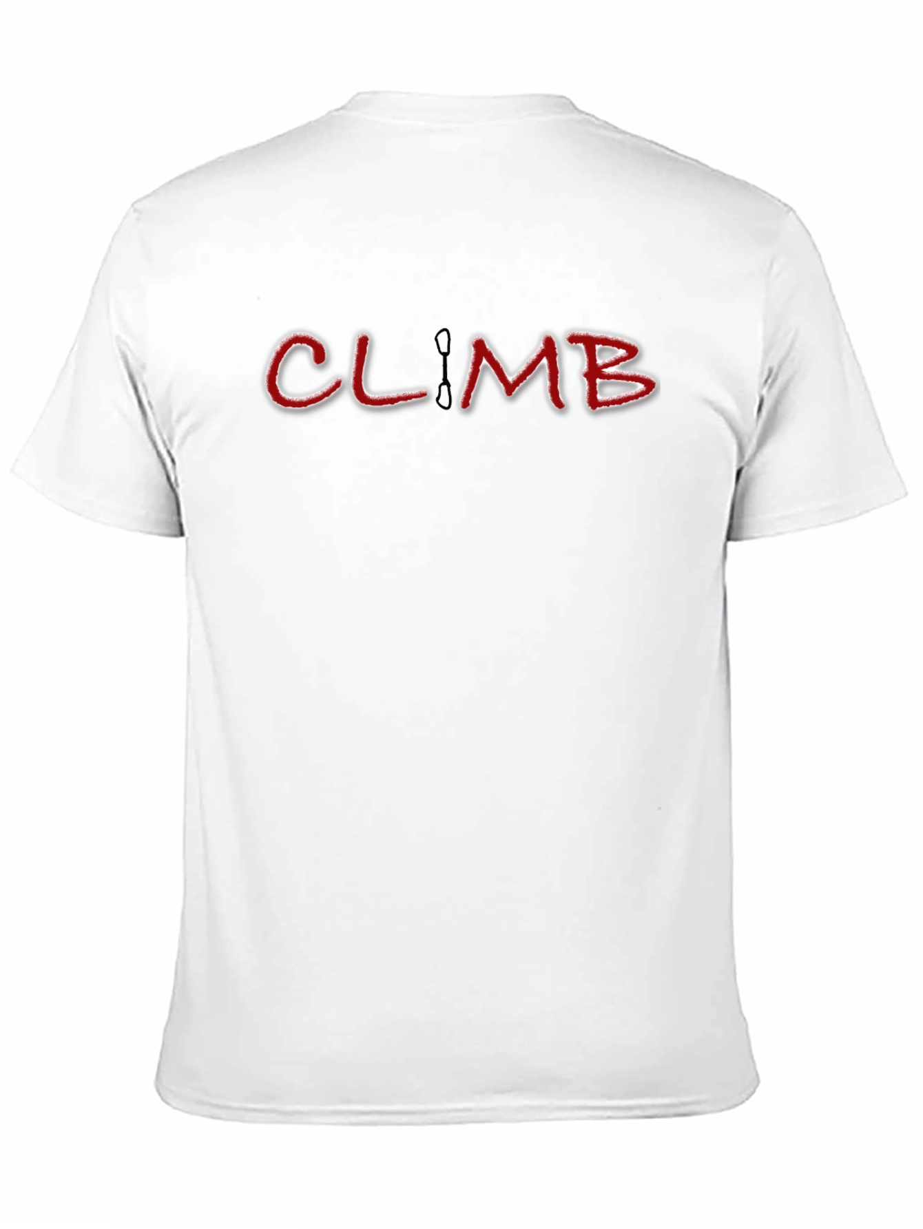 Climb Graphic Tee - Black Cotton Blend