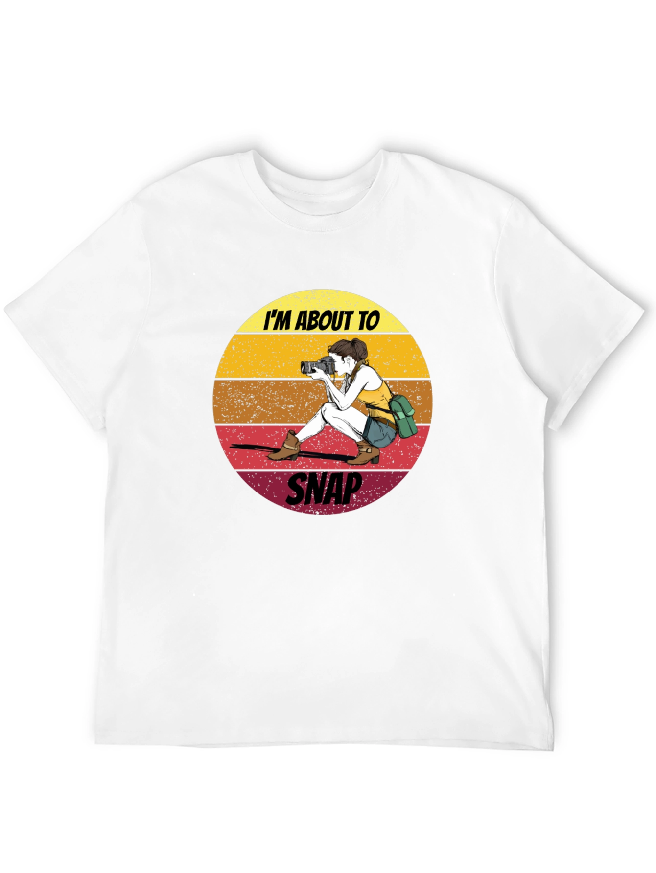 Im About To Snap Photographer Graphic T-Shirt
