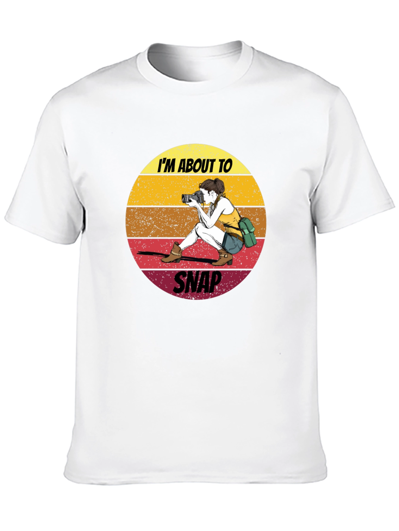 Im About To Snap Photographer Graphic T-Shirt