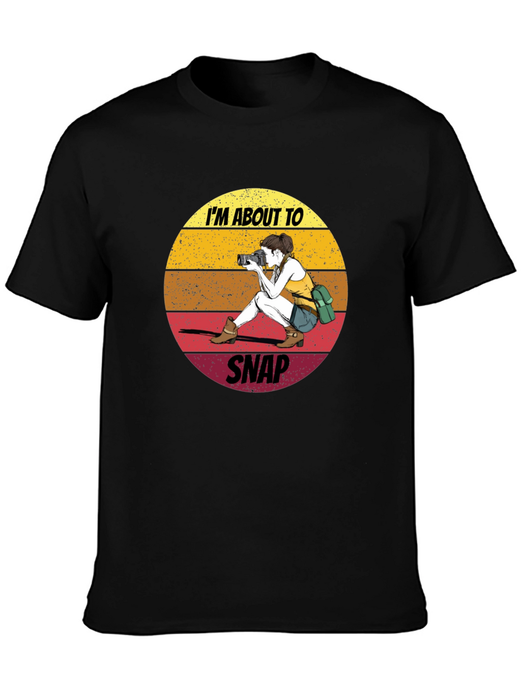 Im About To Snap Photographer Graphic T-Shirt