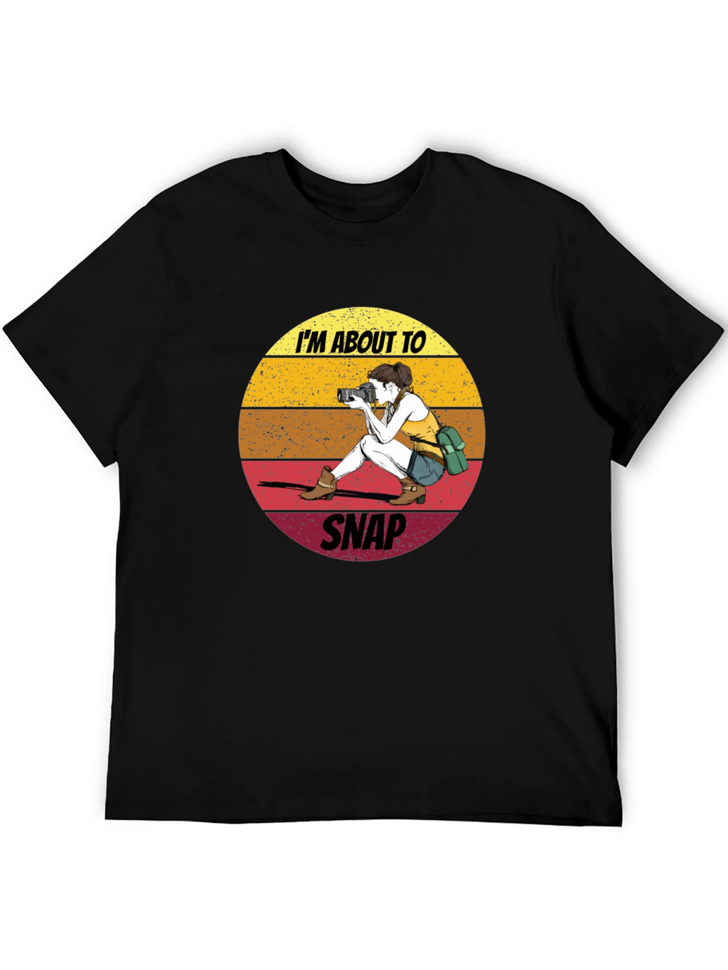 Im About To Snap Photographer Graphic T-Shirt
