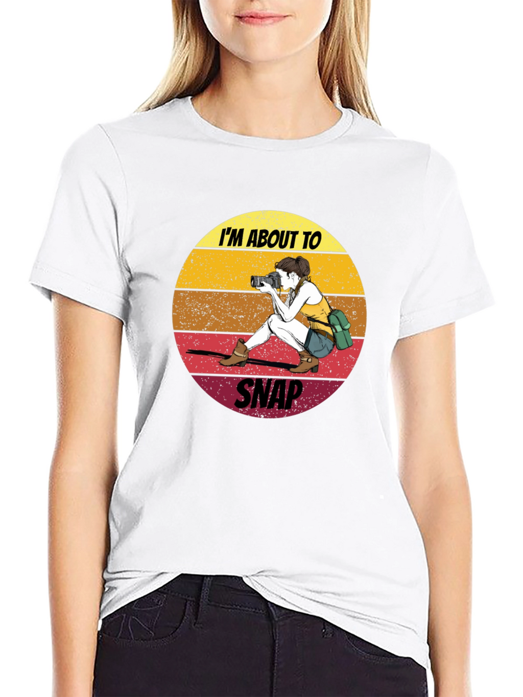 Im About To Snap Photographer Graphic T-Shirt