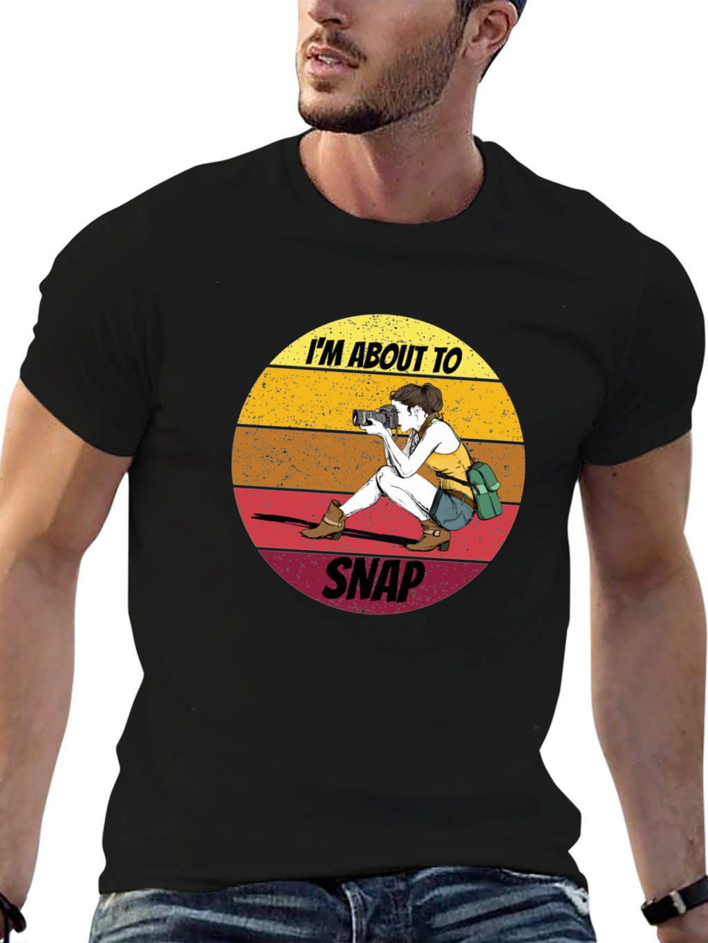 Im About To Snap Photographer Graphic T-Shirt