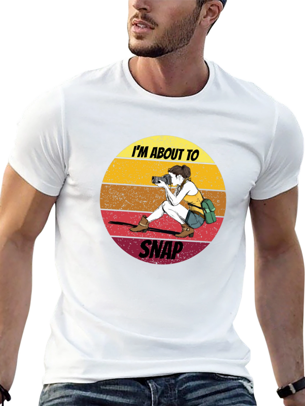 Im About To Snap Photographer Graphic T-Shirt