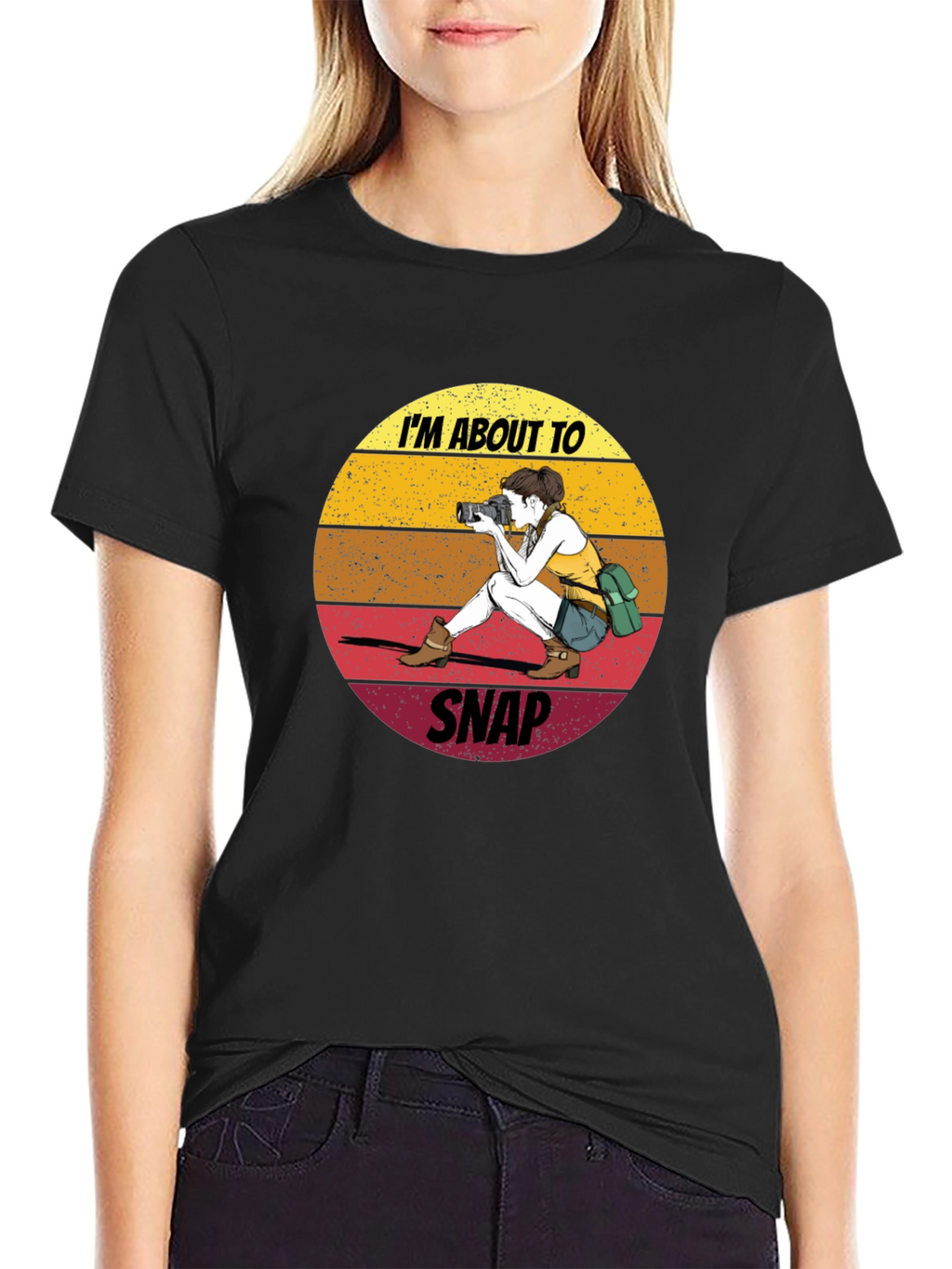 Im About To Snap Photographer Graphic T-Shirt
