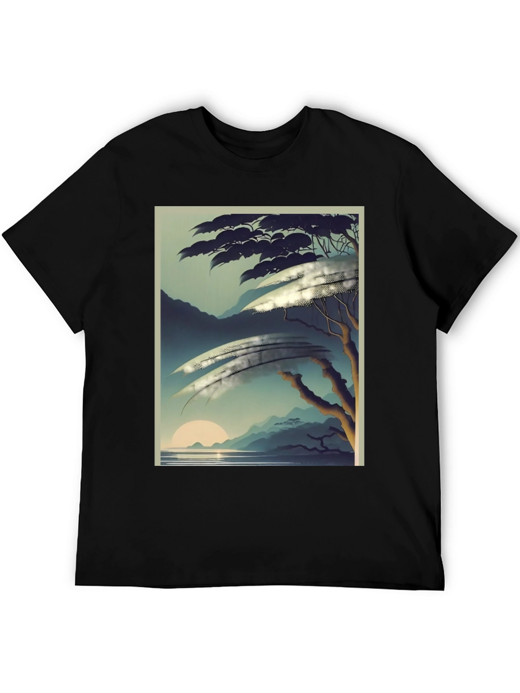 Natures Canvas T-Shirt - Scenic Horizon Tee