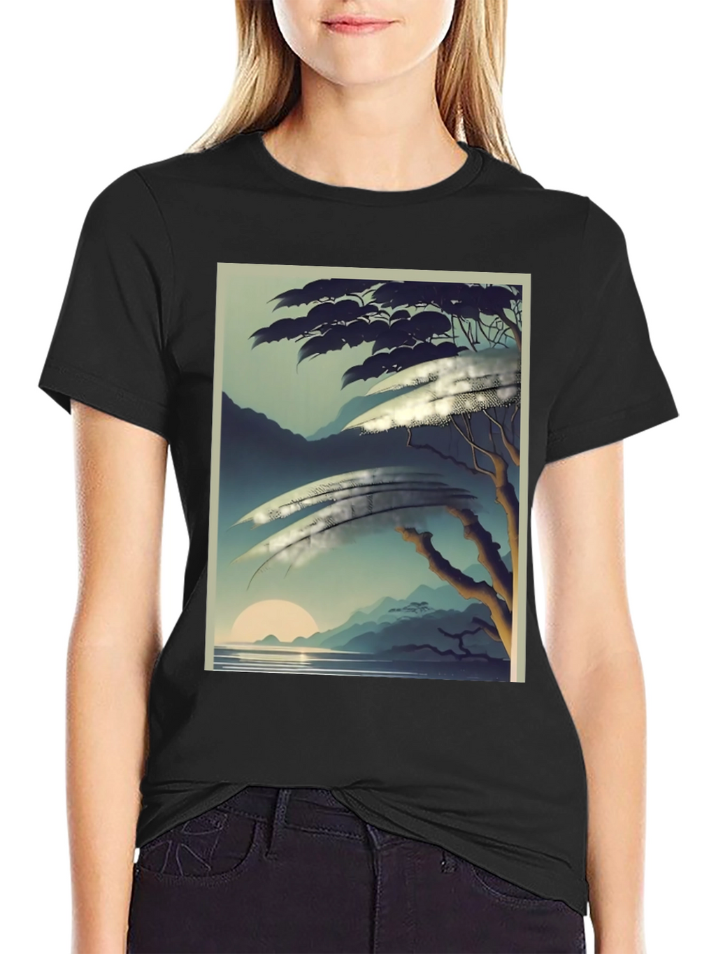 Natures Canvas T-Shirt - Scenic Horizon Tee