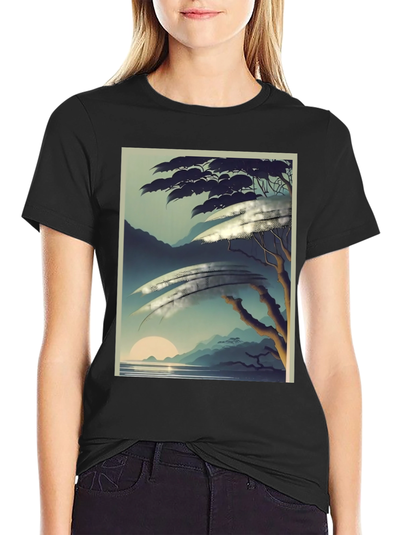 Natures Canvas T-Shirt - Scenic Horizon Tee