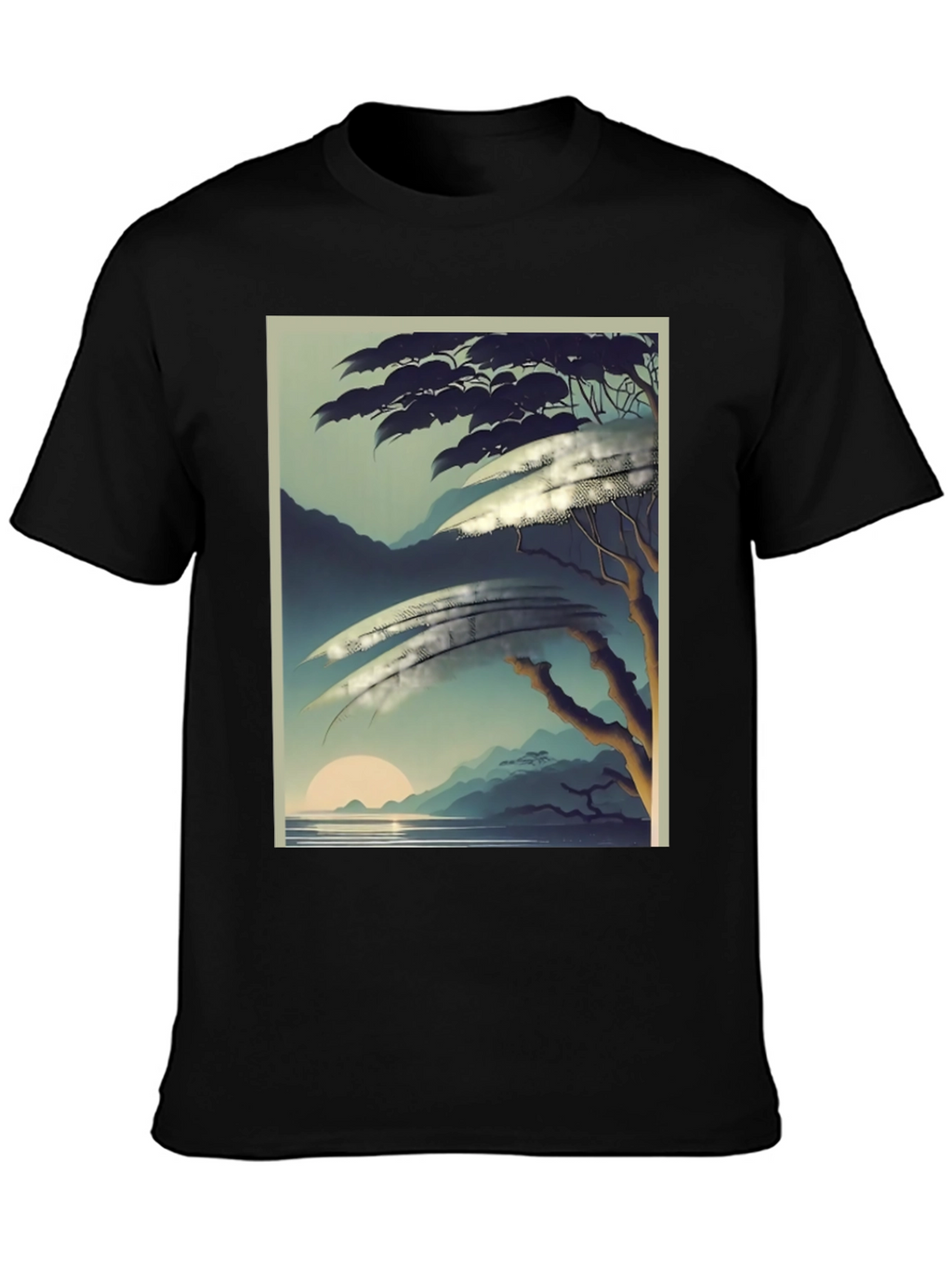 Natures Canvas T-Shirt - Scenic Horizon Tee