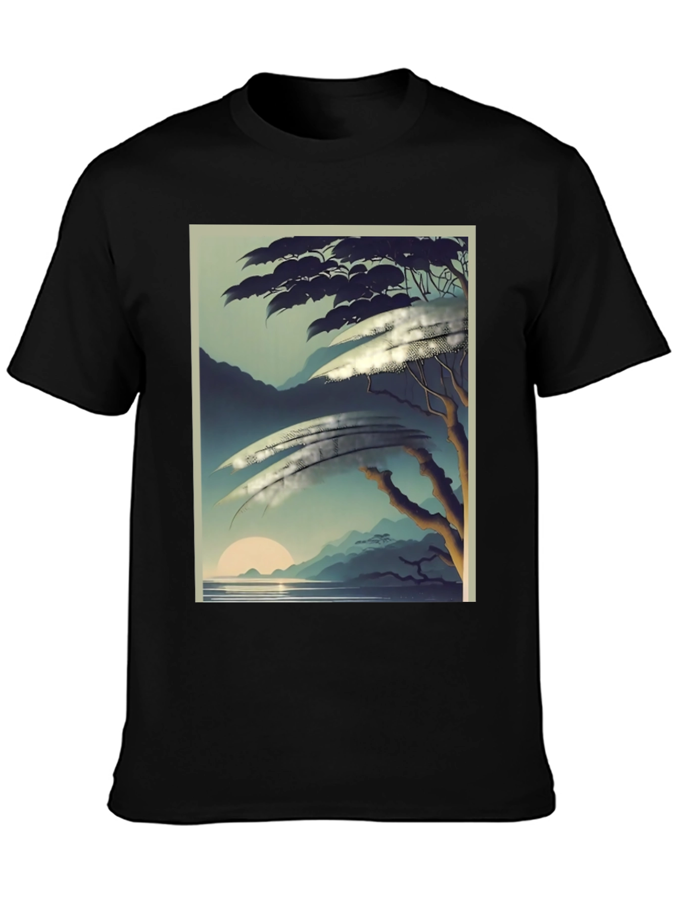 Natures Canvas T-Shirt - Scenic Horizon Tee
