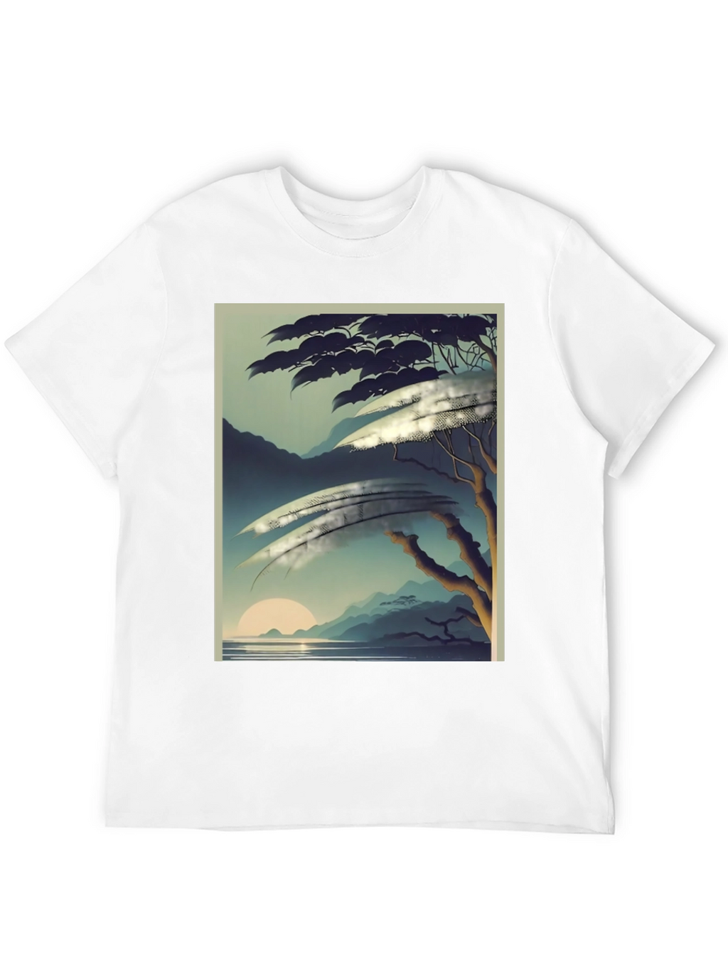 Natures Canvas T-Shirt - Scenic Horizon Tee