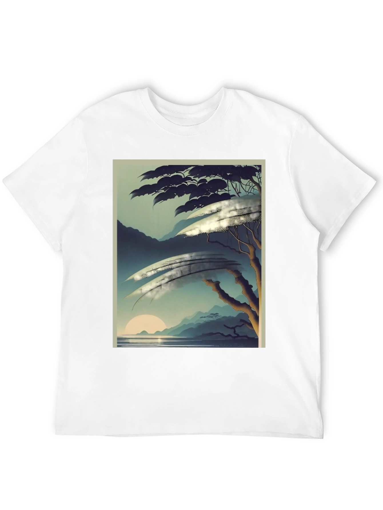 Natures Canvas T-Shirt - Scenic Horizon Tee