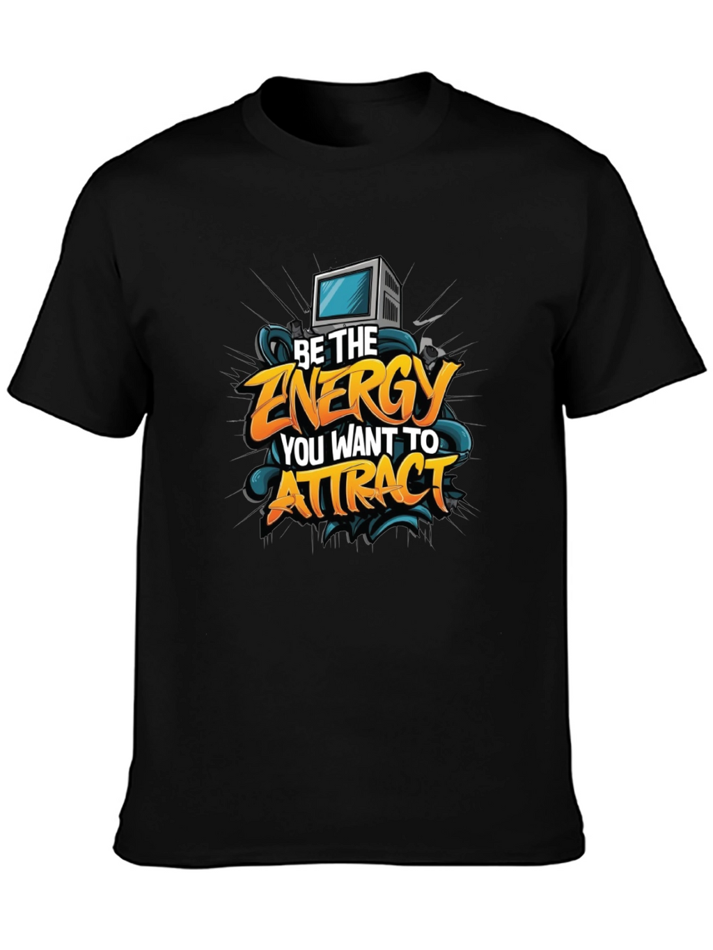 Motivational Graphic Tee - Be The Energy