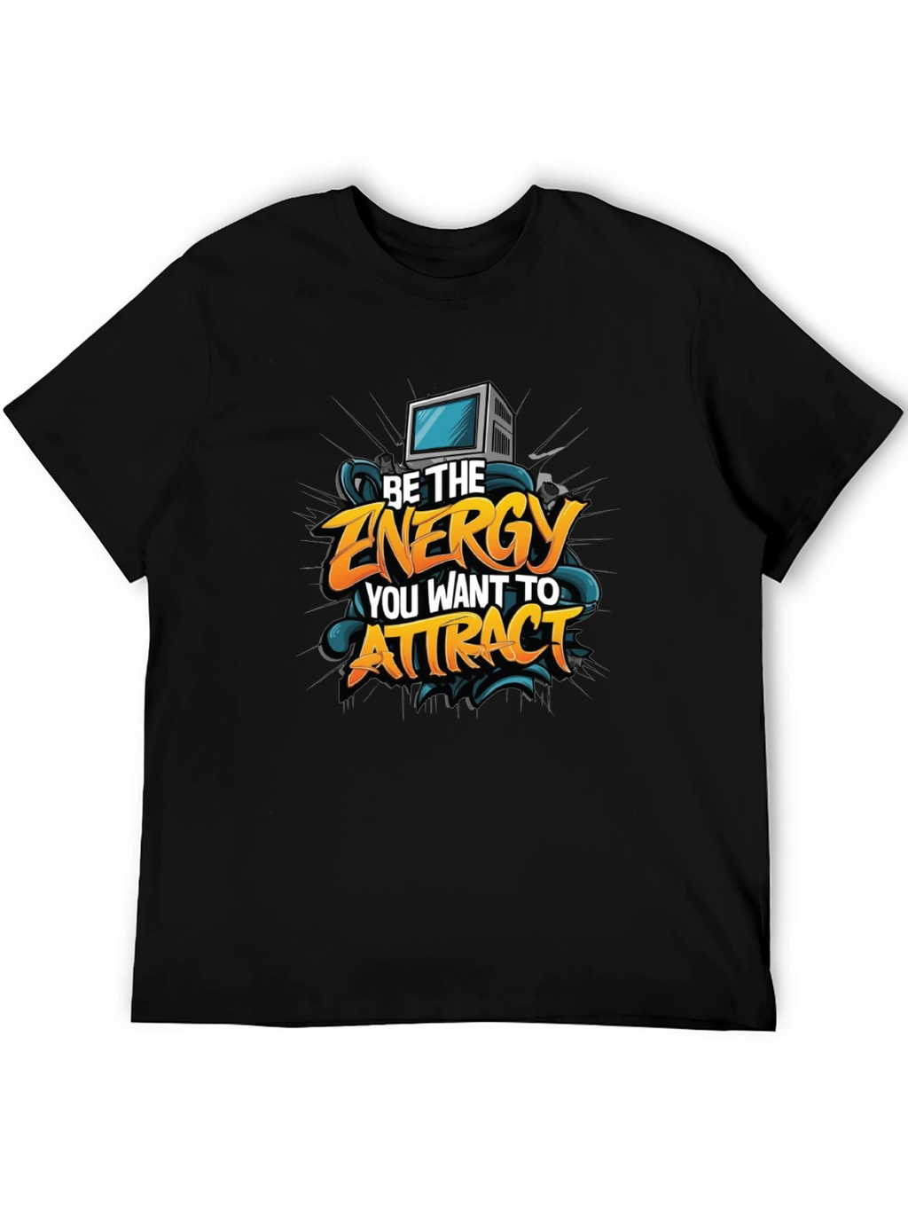 Motivational Graphic Tee - Be The Energy