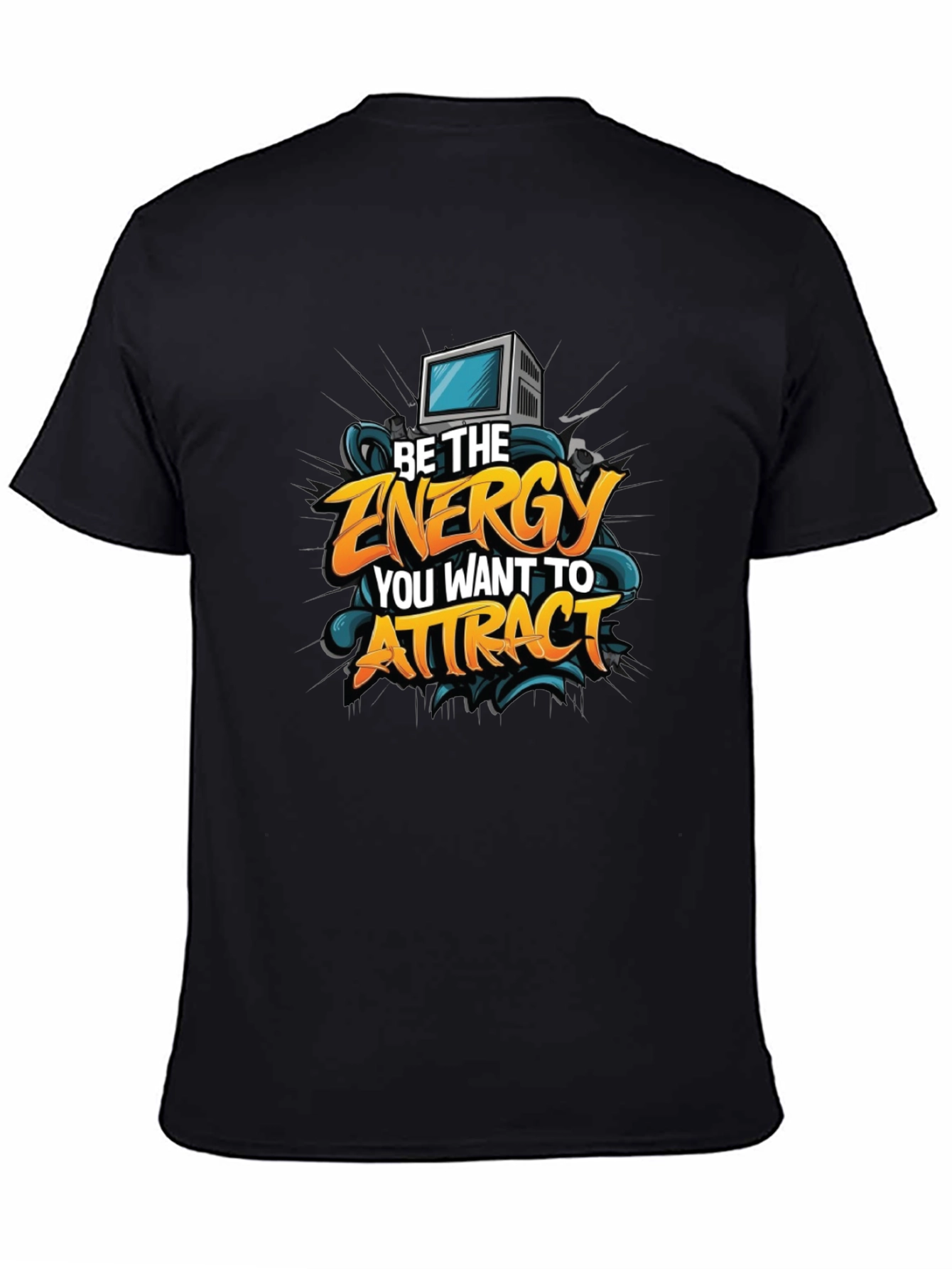 Motivational Graphic Tee - Be The Energy