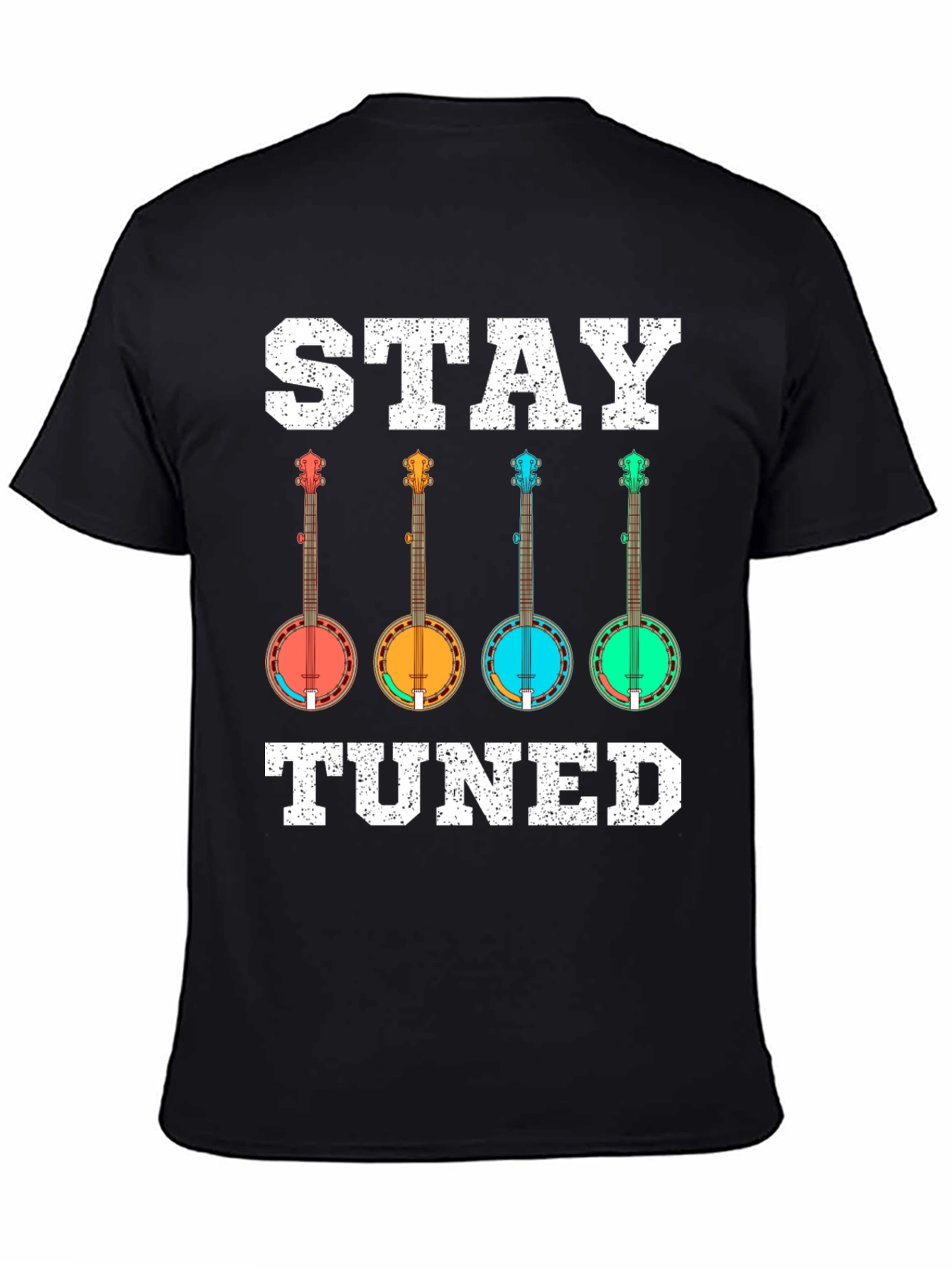 Stay Tuned Banjo Graphic Tee
