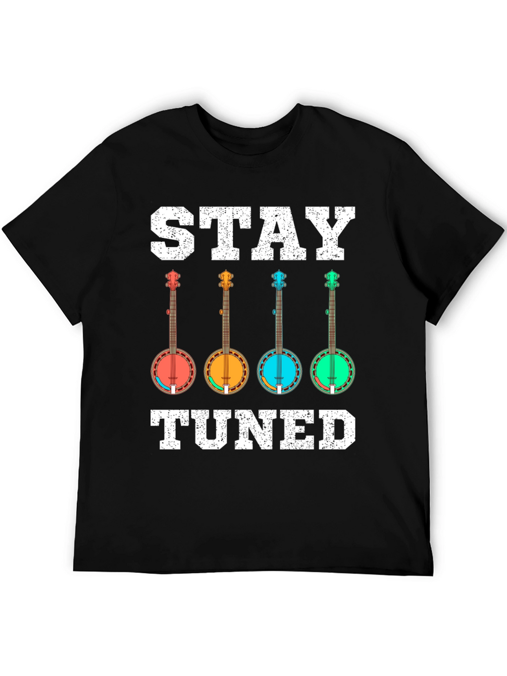 Stay Tuned Banjo Graphic Tee
