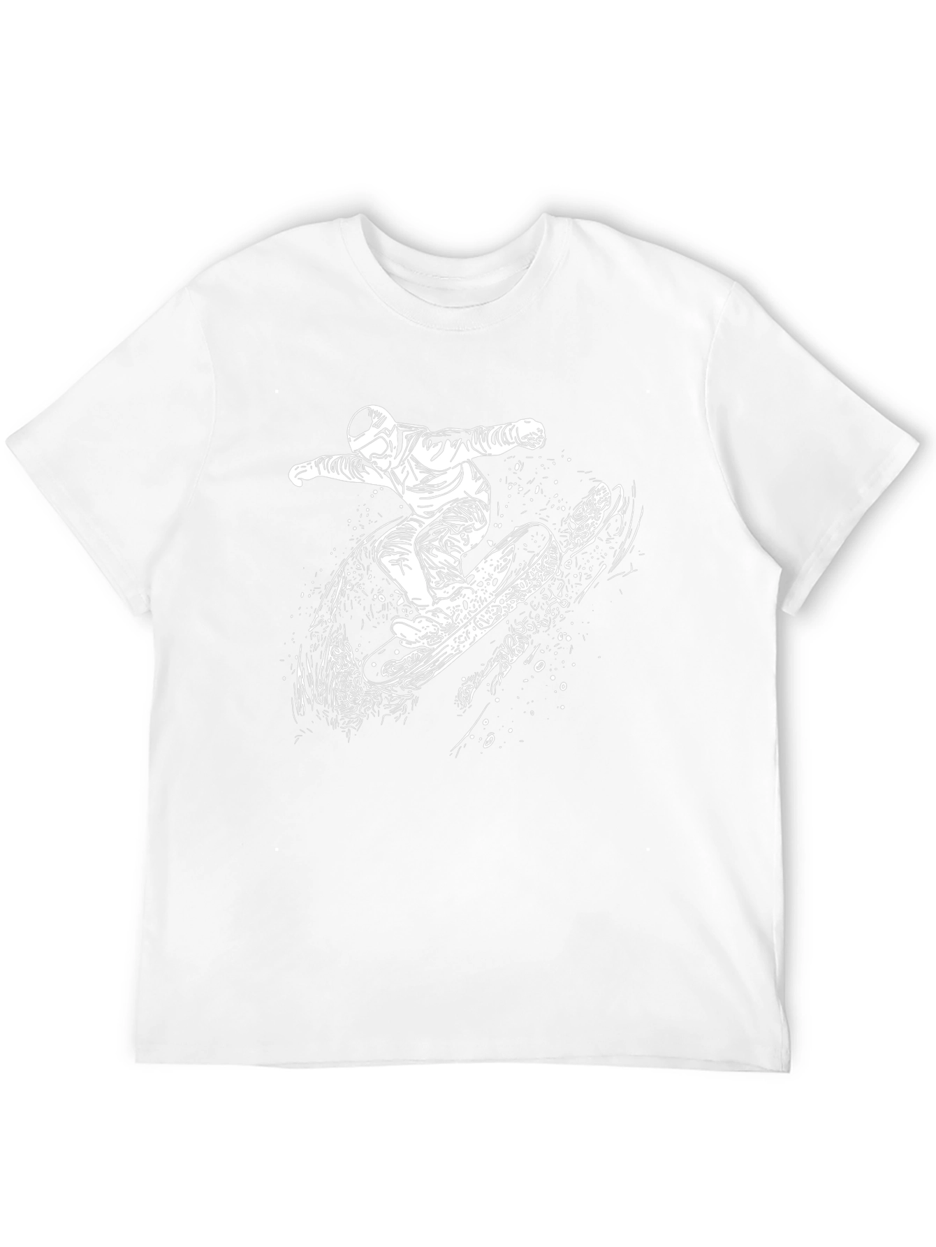 Snowboarder Graphic T-Shirt: Ride the Wave in Style