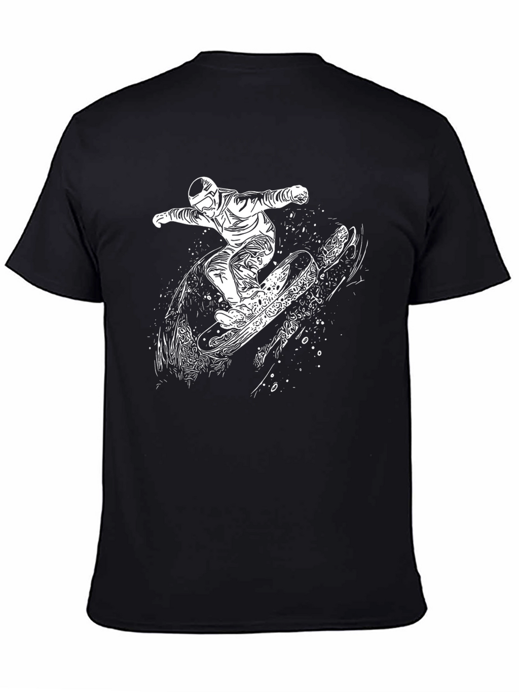 Snowboarder Graphic T-Shirt: Ride the Wave in Style