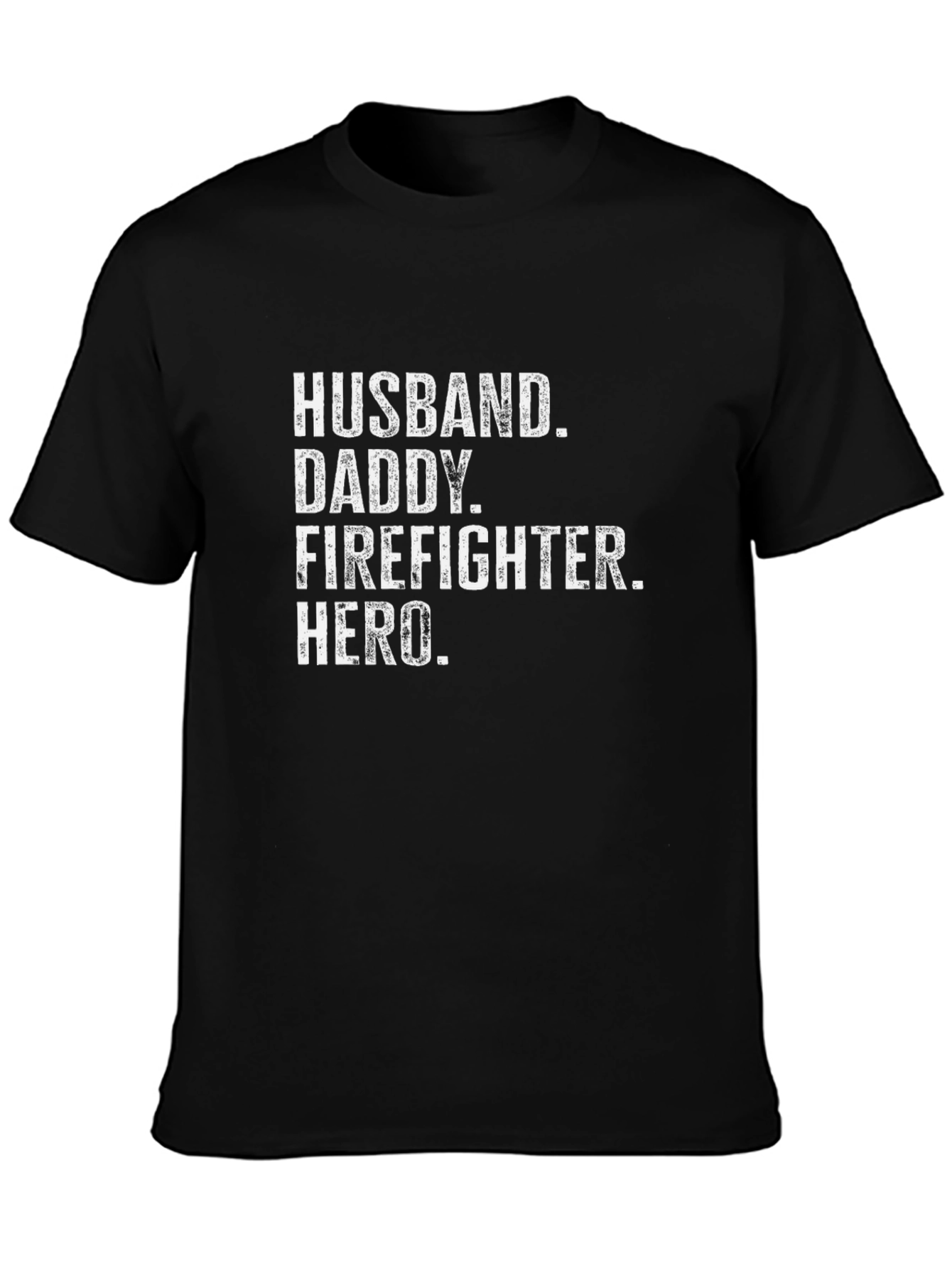 Husband Daddy Firefighter Hero T-Shirt