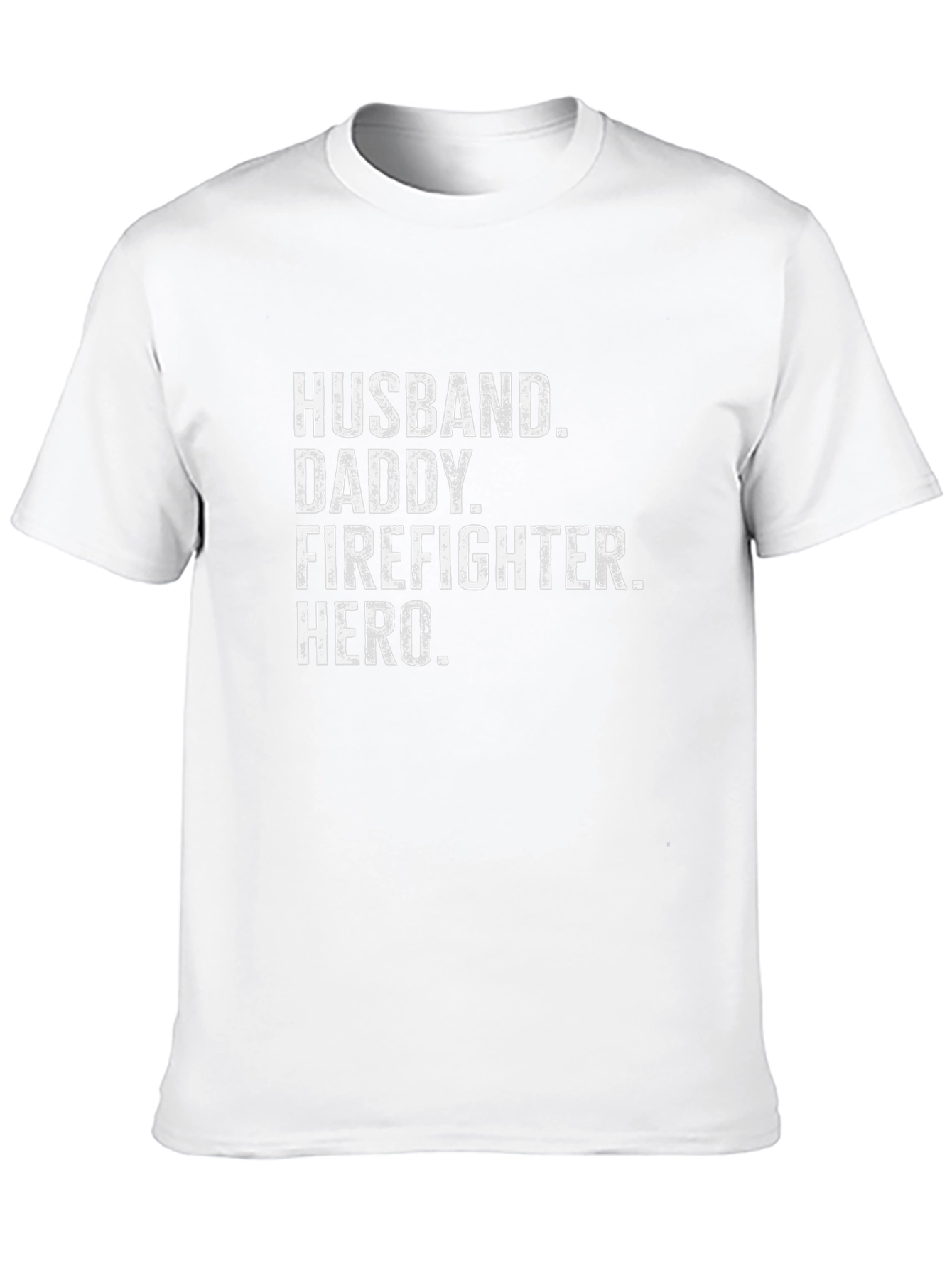 Husband Daddy Firefighter Hero T-Shirt