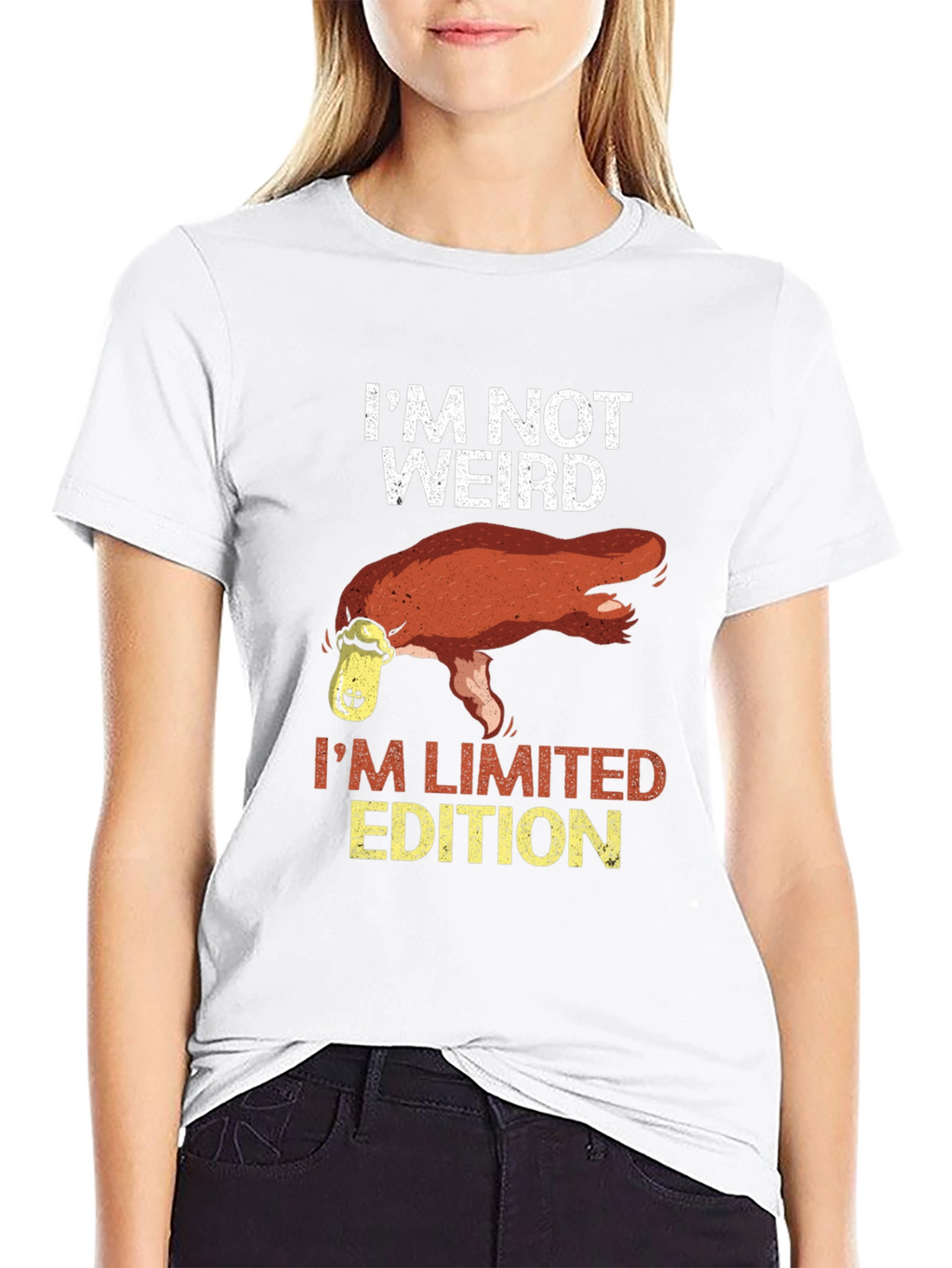 Im Not Weird Platypus Limited Edition T-Shirt