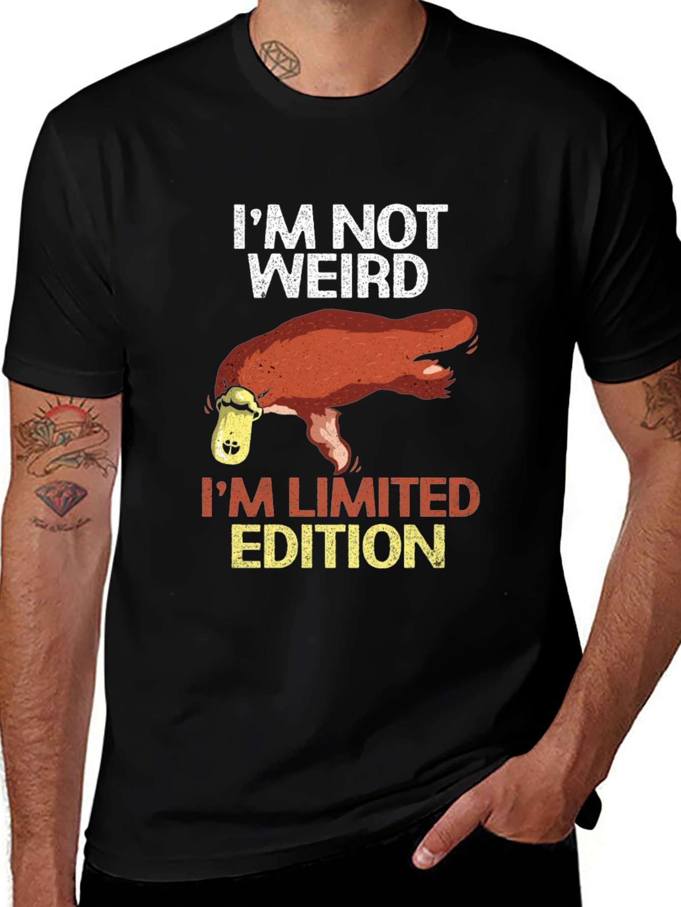 Im Not Weird Platypus Limited Edition T-Shirt