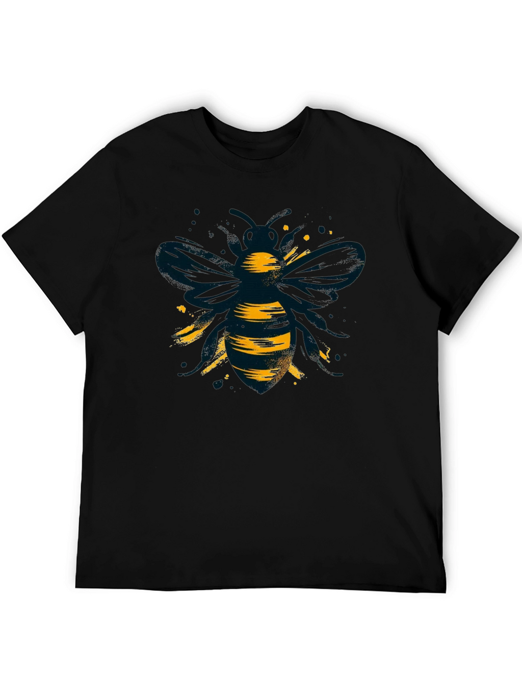 Cool Bee Graphic Black T-Shirt
