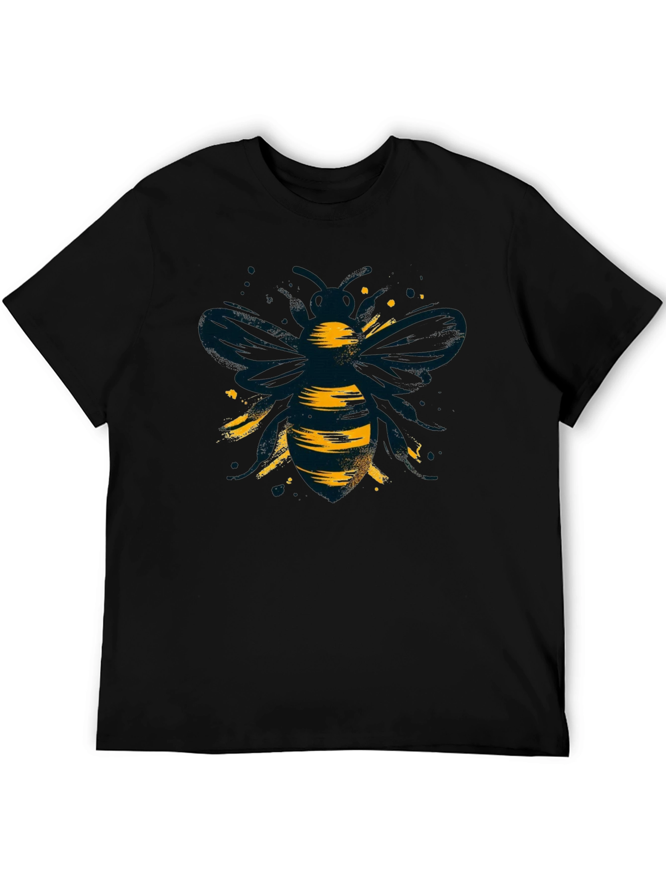 Cool Bee Graphic Black T-Shirt
