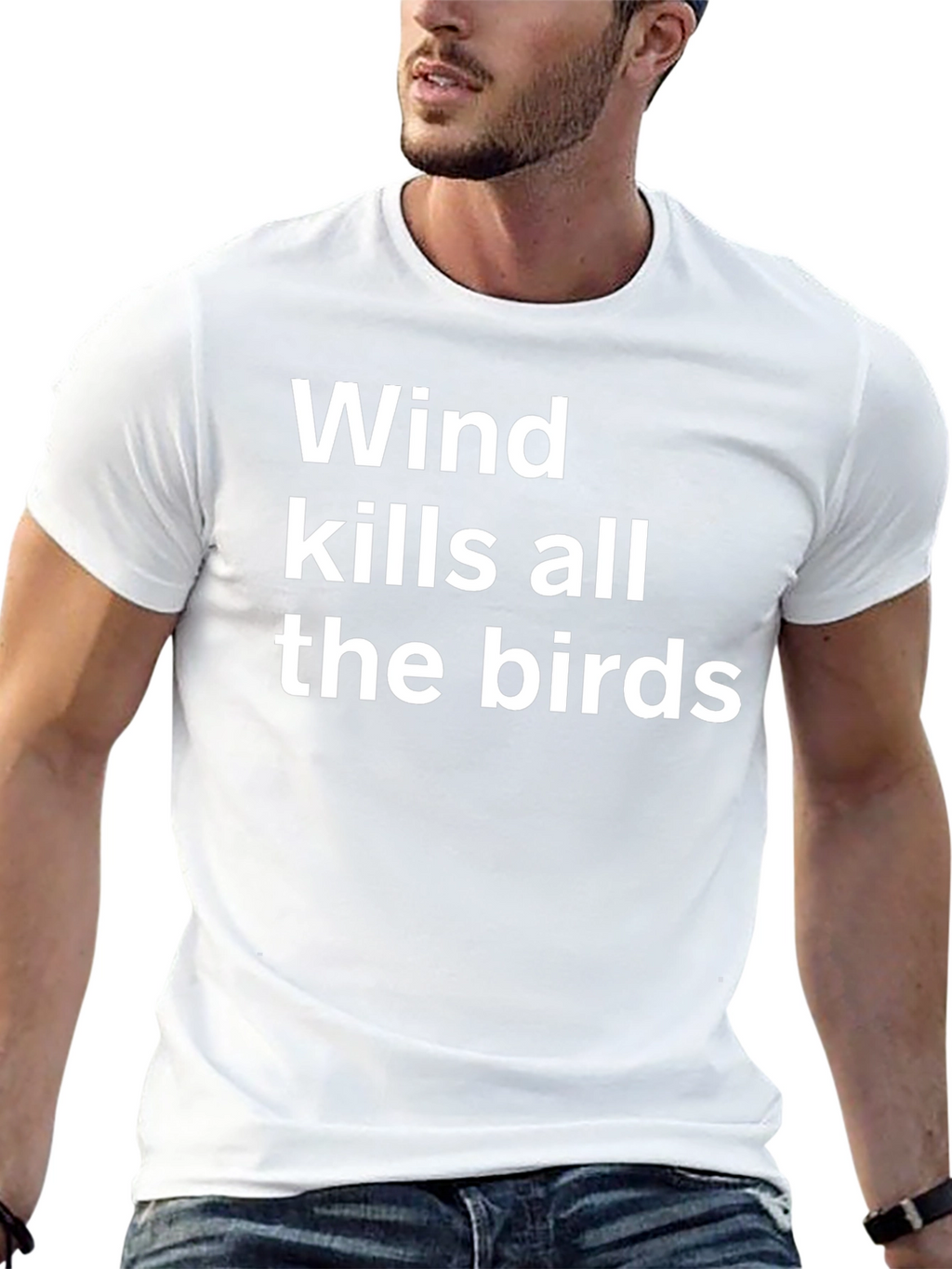 Wind Kills All The Birds Graphic T-Shirt