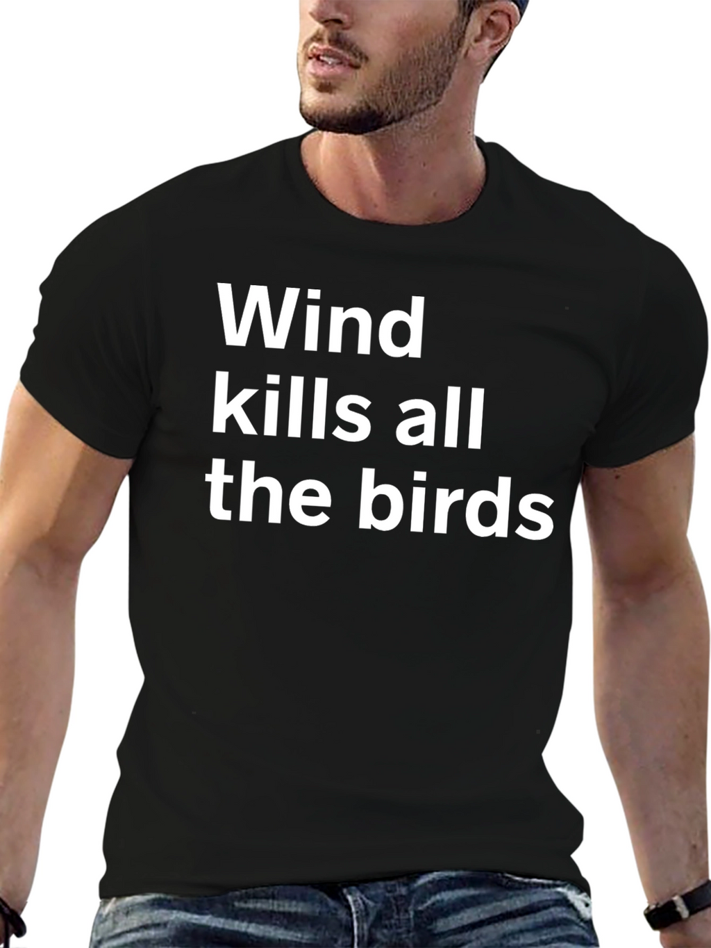 Wind Kills All The Birds Graphic T-Shirt