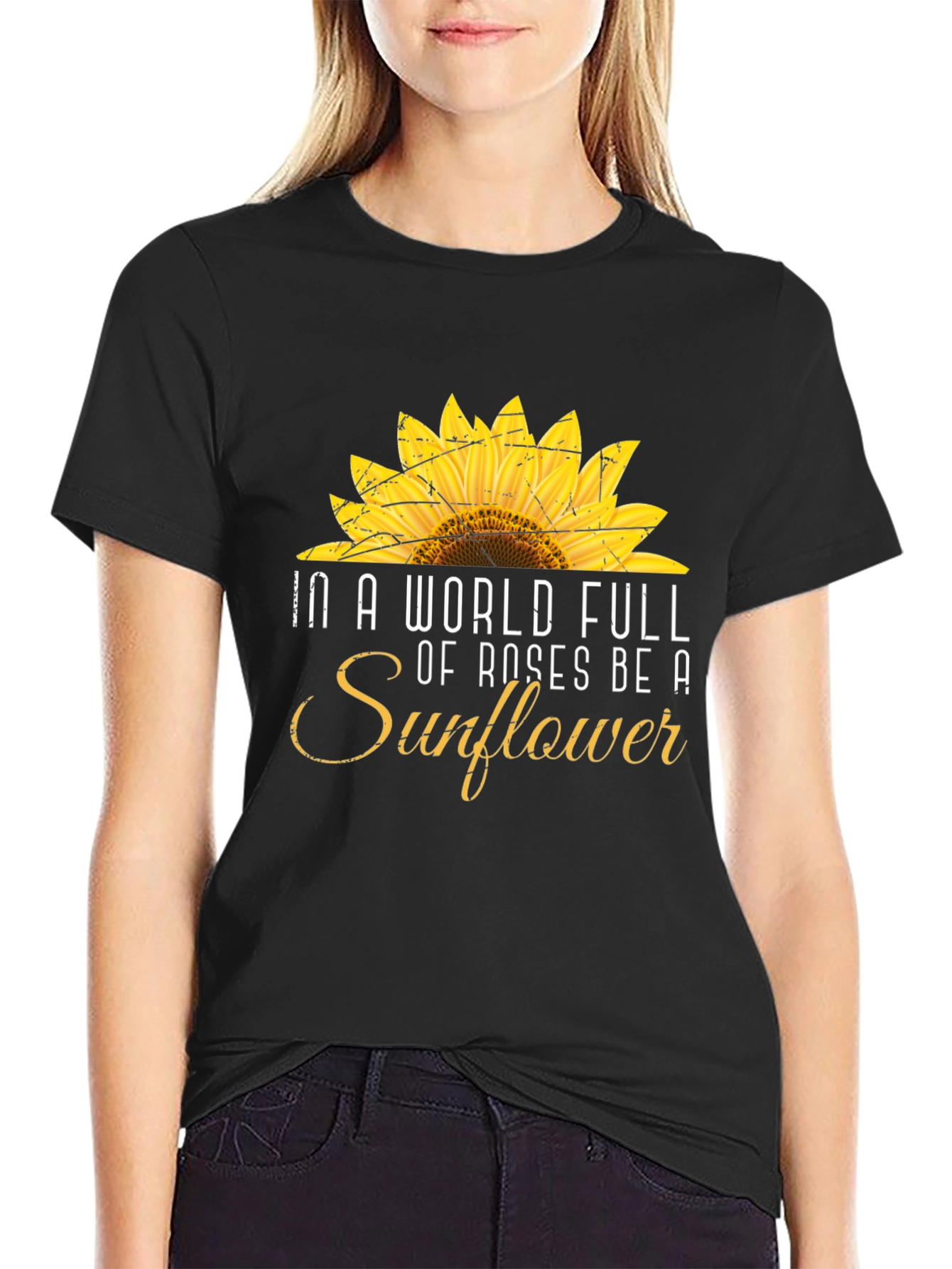 Sunflower Graphic T-Shirt - Be a Sunflower!