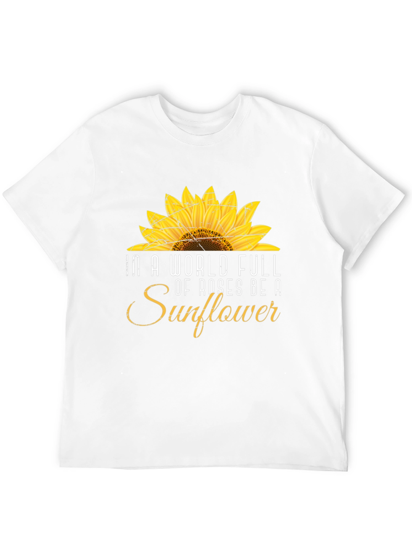Sunflower Graphic T-Shirt - Be a Sunflower!