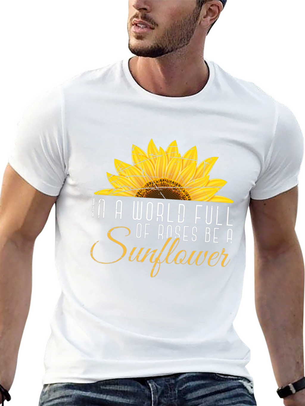 Sunflower Graphic T-Shirt - Be a Sunflower!