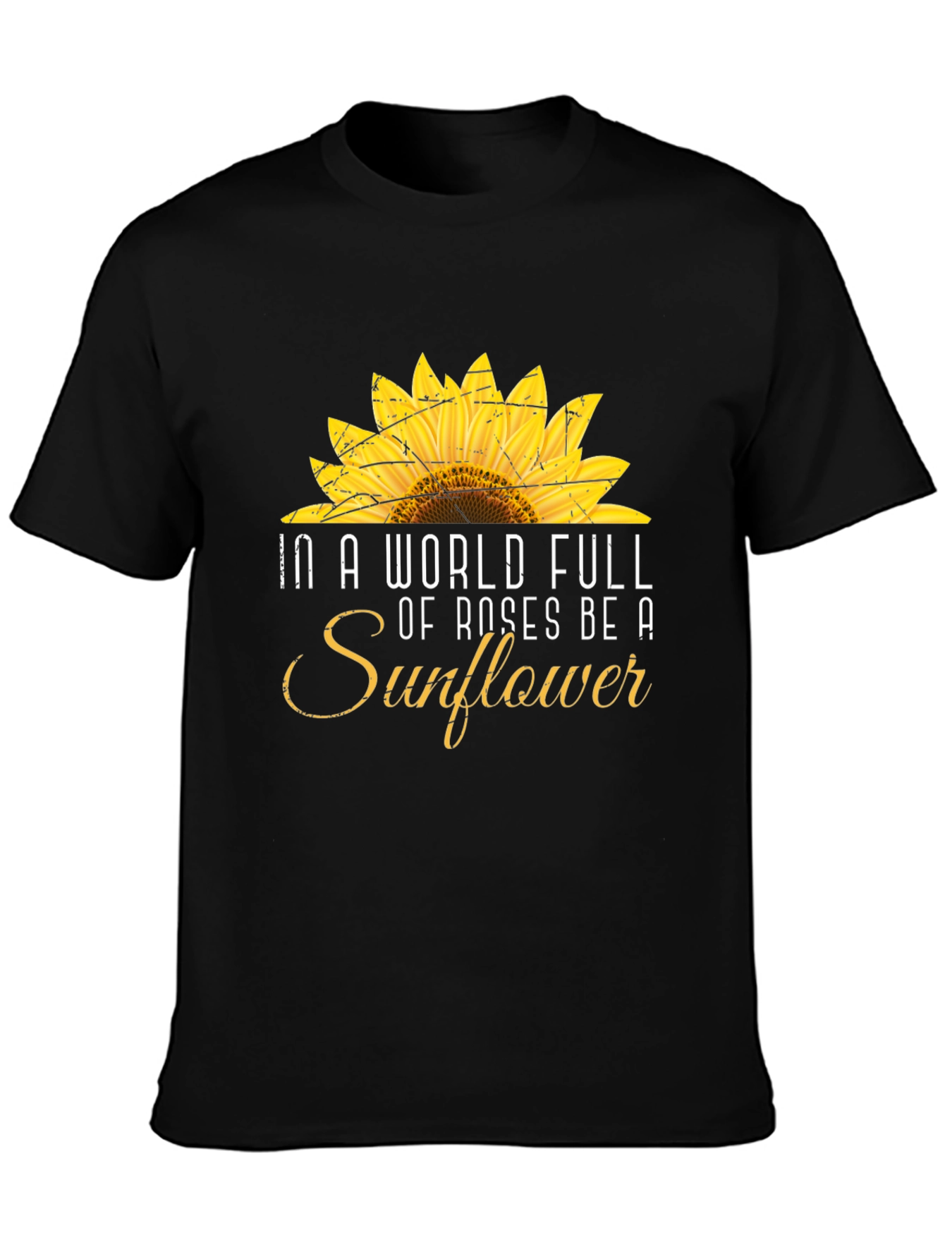 Sunflower Graphic T-Shirt - Be a Sunflower!