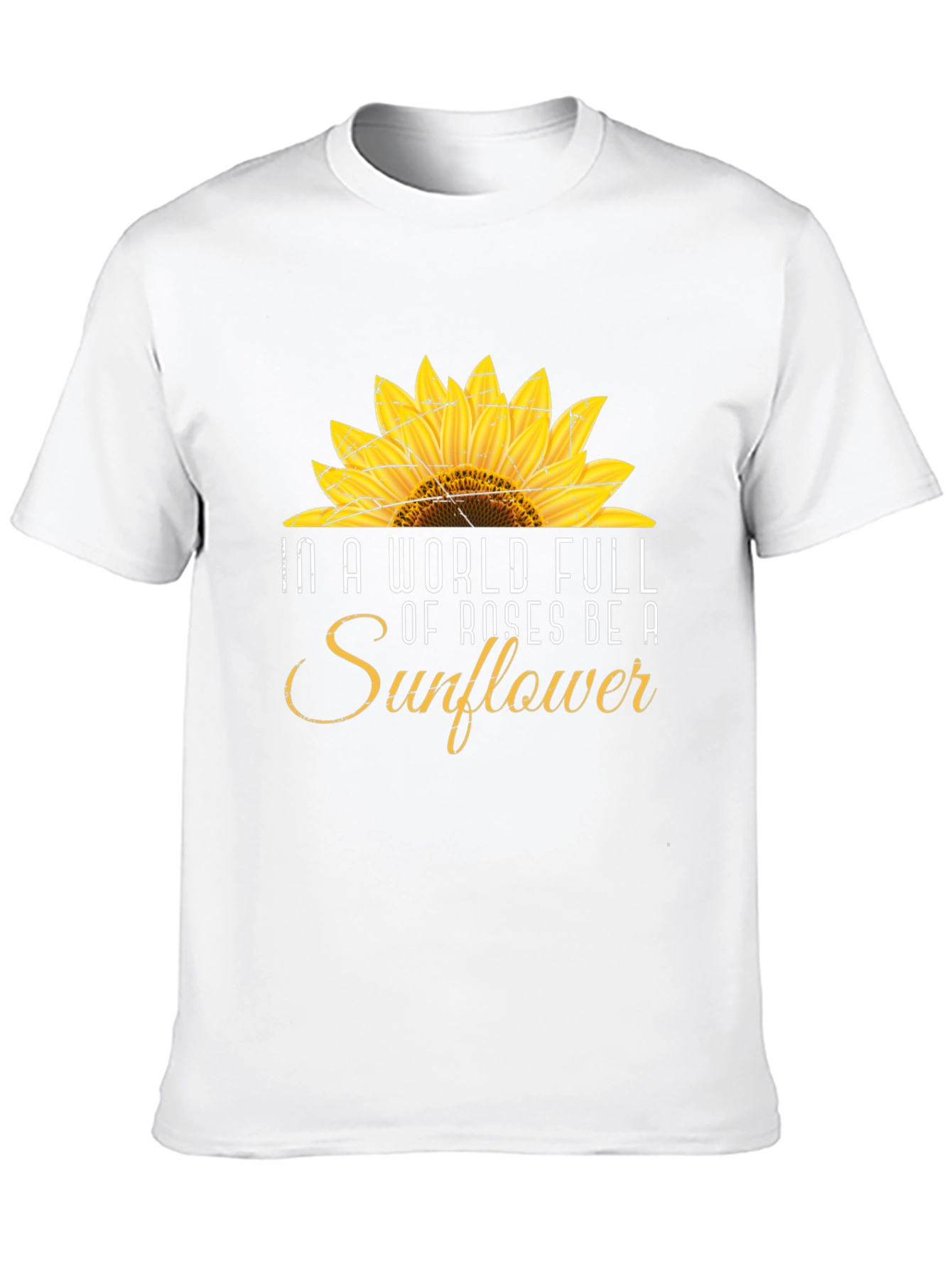 Sunflower Graphic T-Shirt - Be a Sunflower!