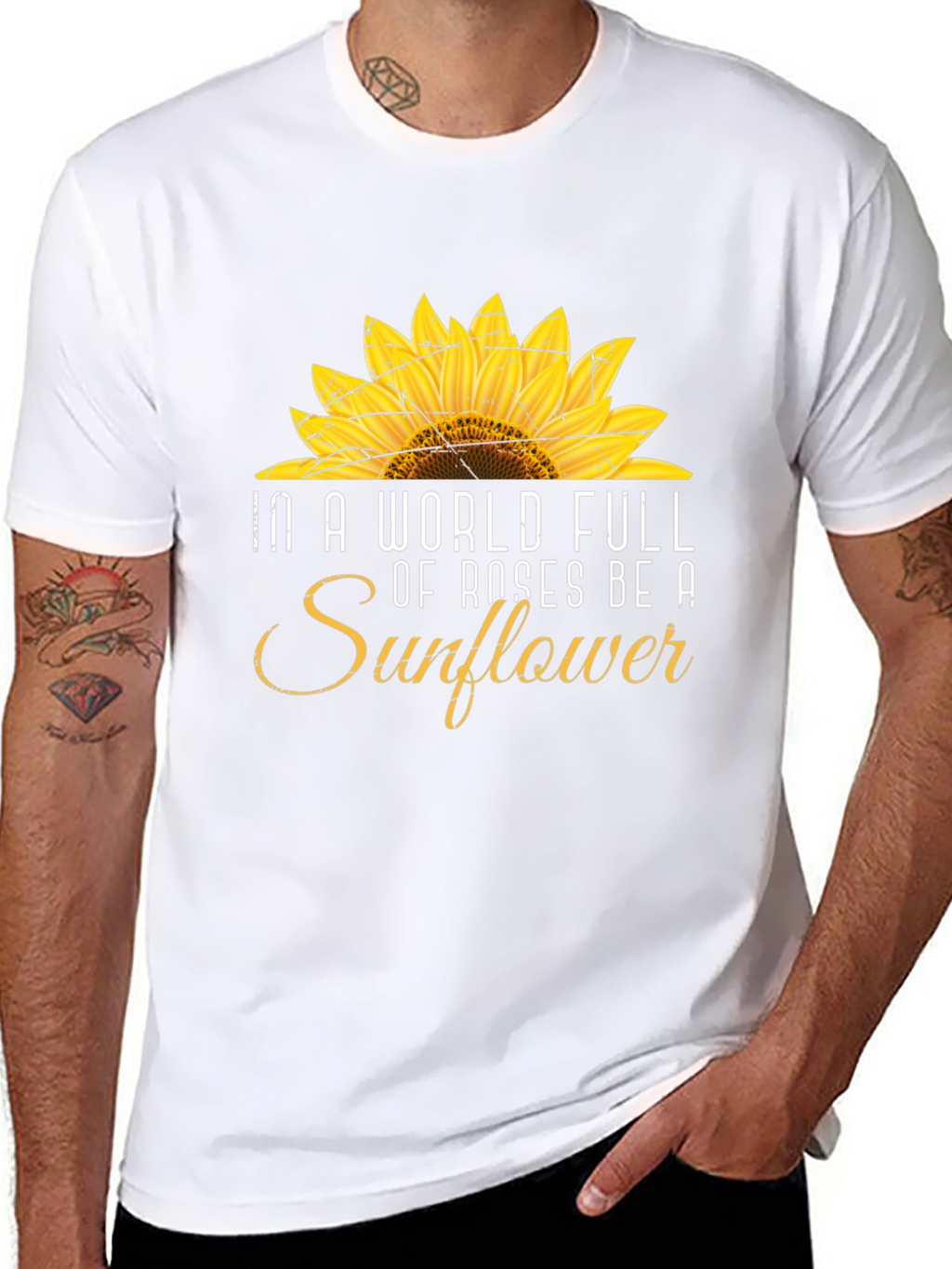 Sunflower Graphic T-Shirt - Be a Sunflower!