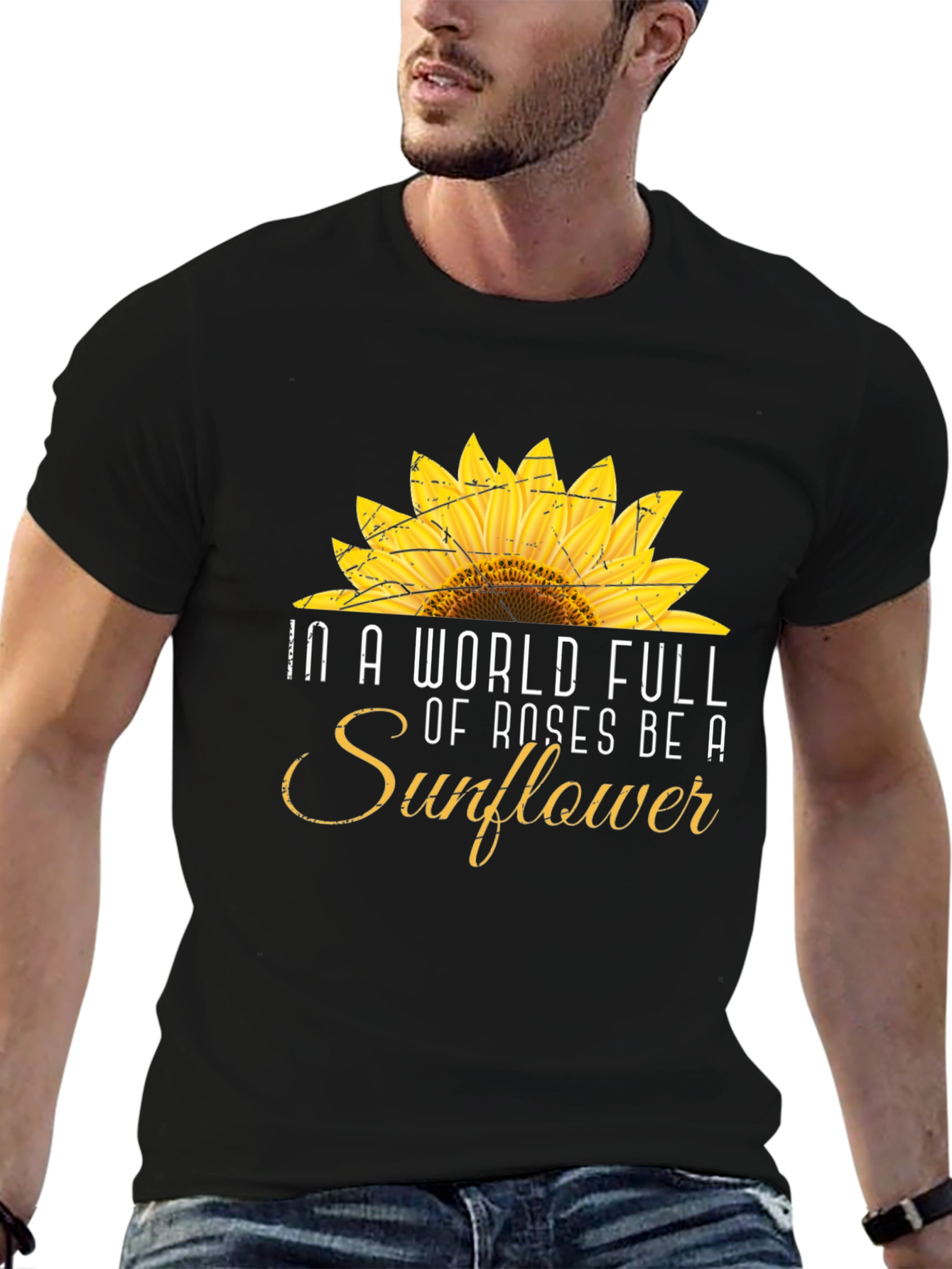 Sunflower Graphic T-Shirt - Be a Sunflower!