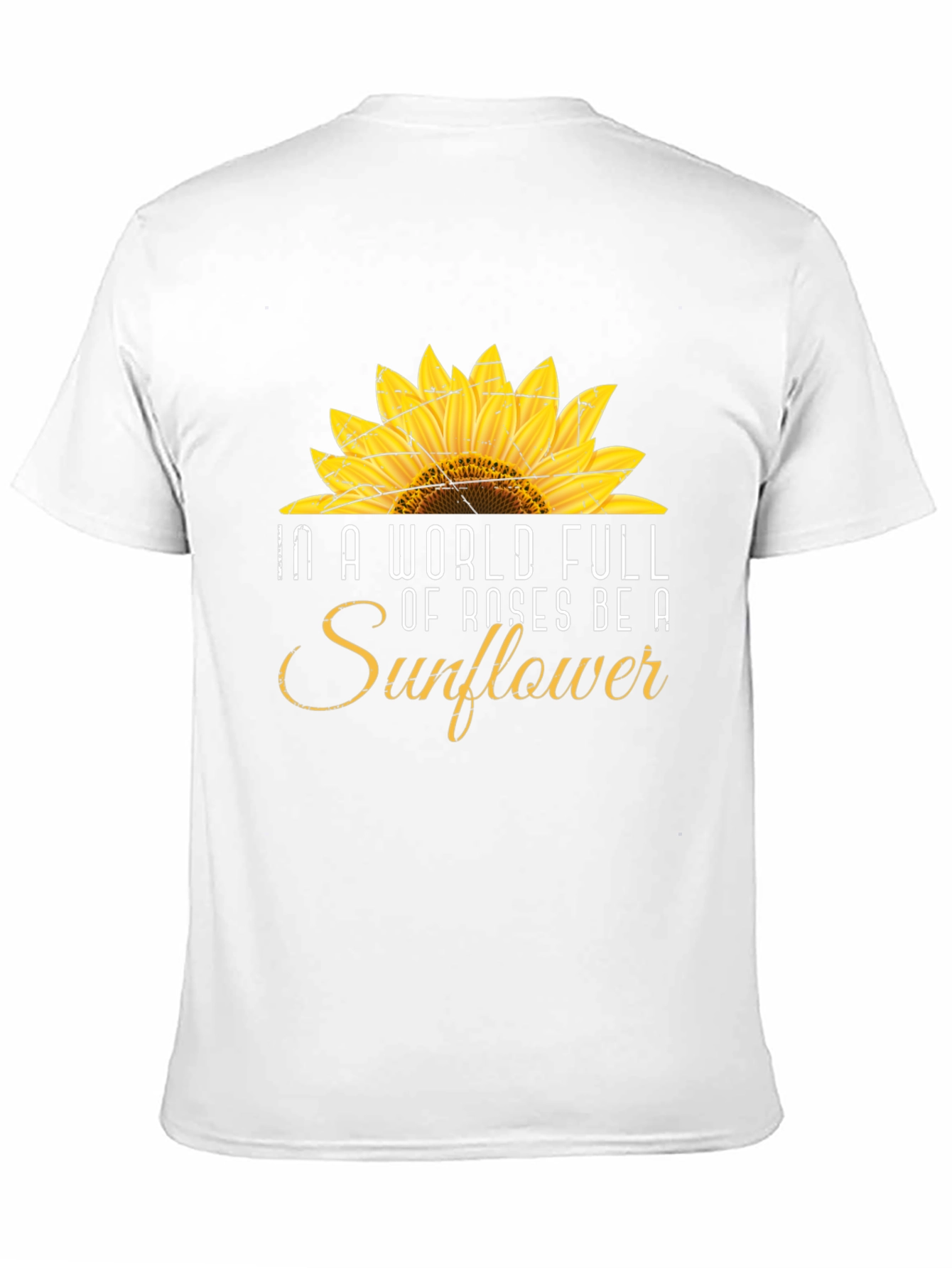 Sunflower Graphic T-Shirt - Be a Sunflower!