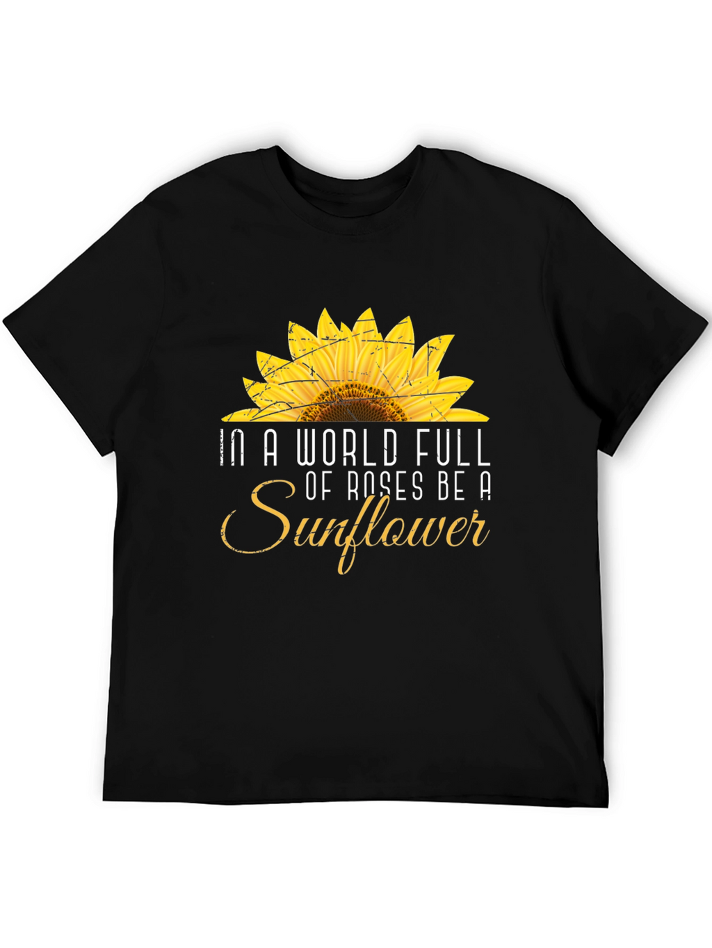 Sunflower Graphic T-Shirt - Be a Sunflower!