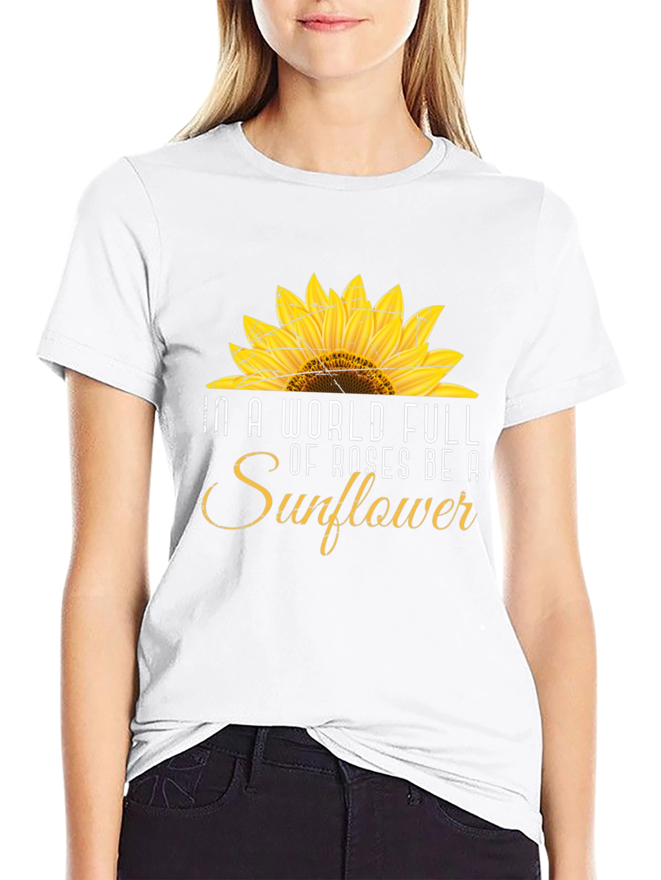 Sunflower Graphic T-Shirt - Be a Sunflower!