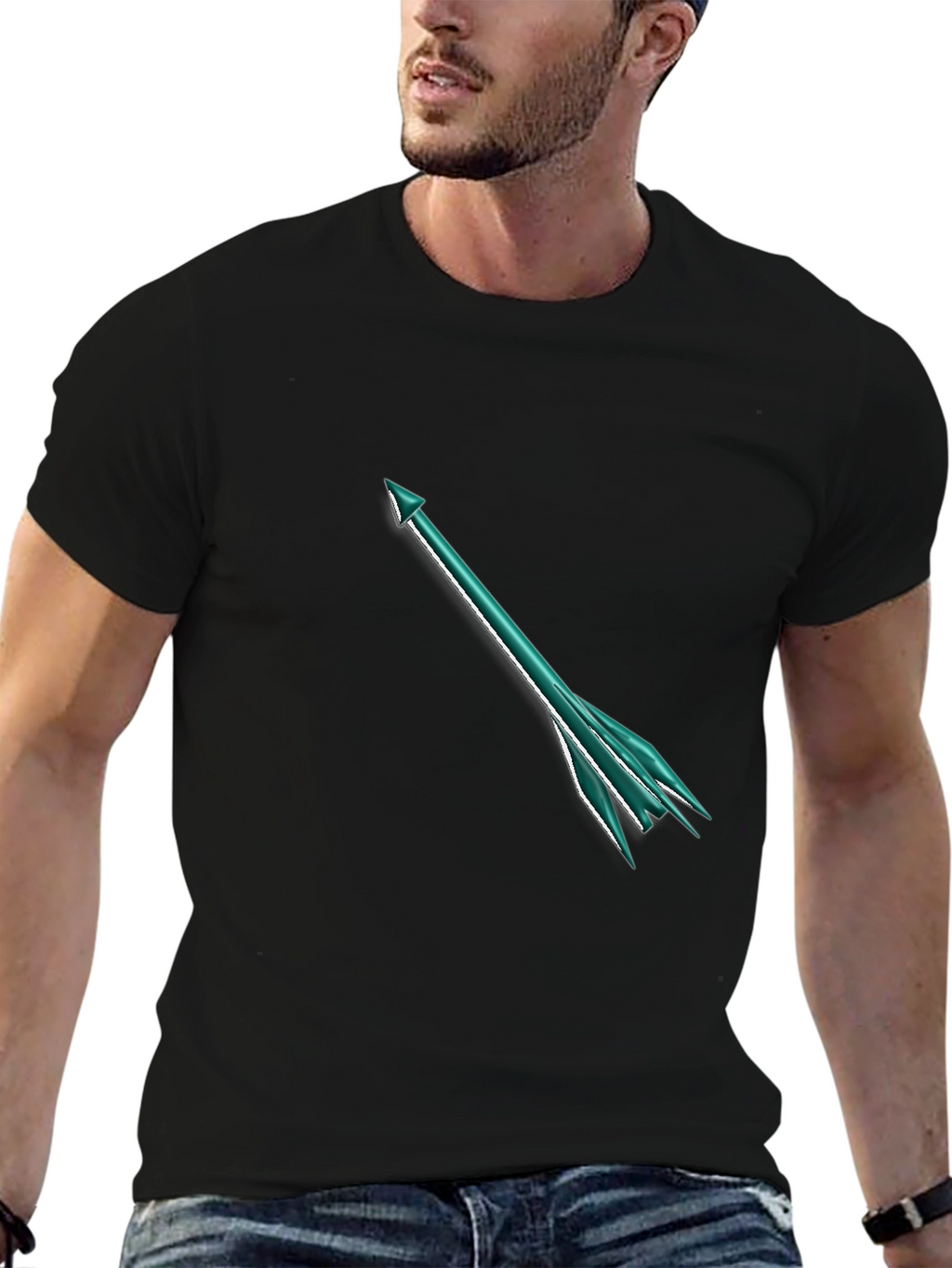 Arrow Graphic T-Shirt - Modern Style