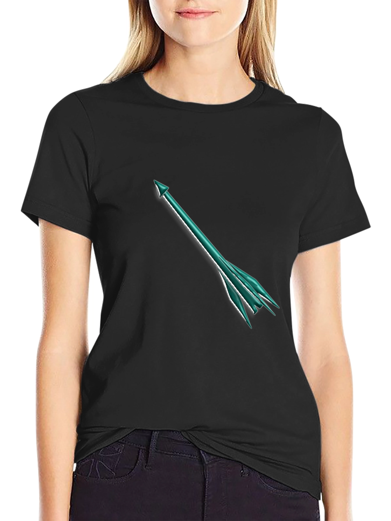 Arrow Graphic T-Shirt - Modern Style